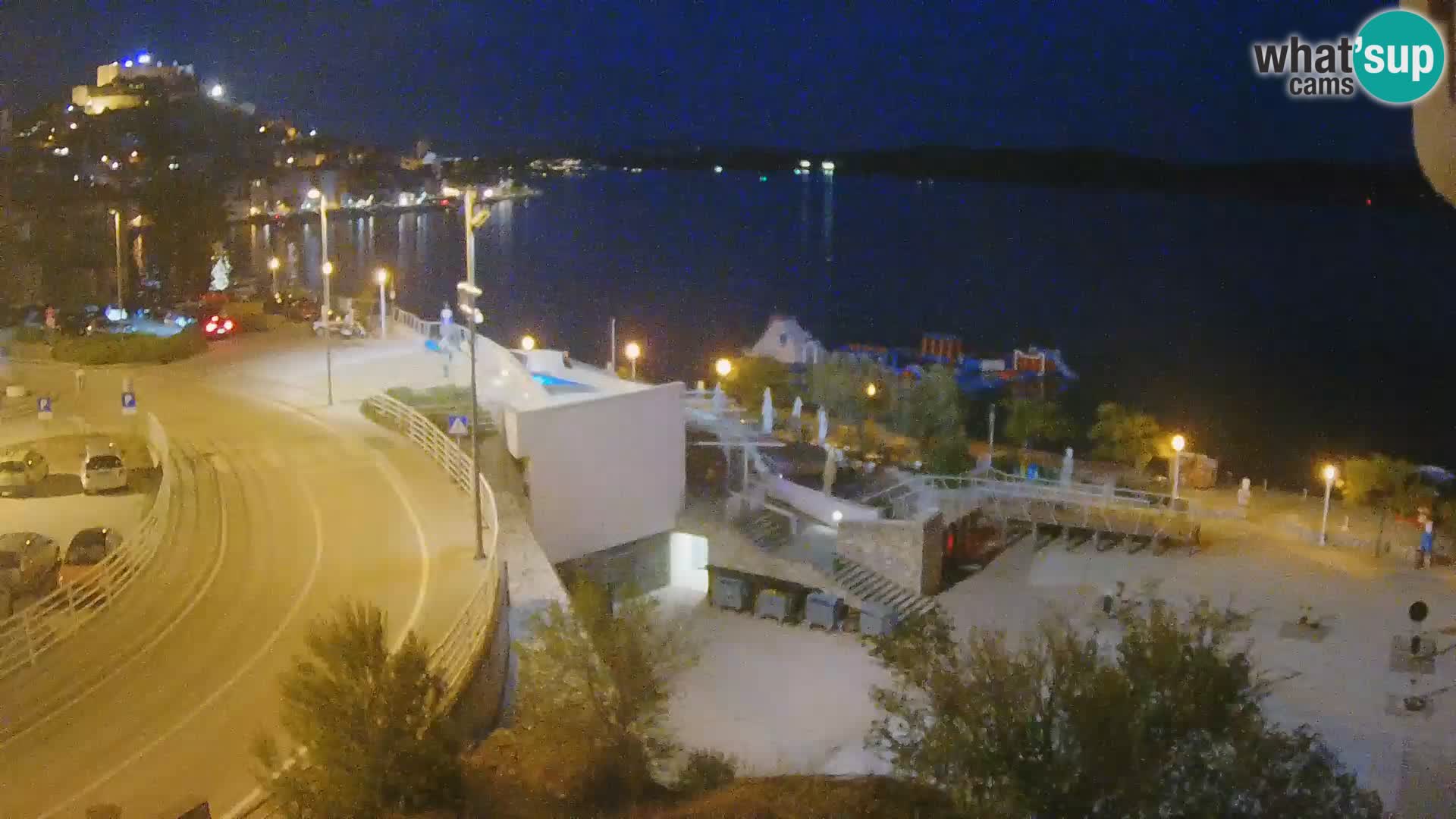 Web kamera Šibenik plaža Banj