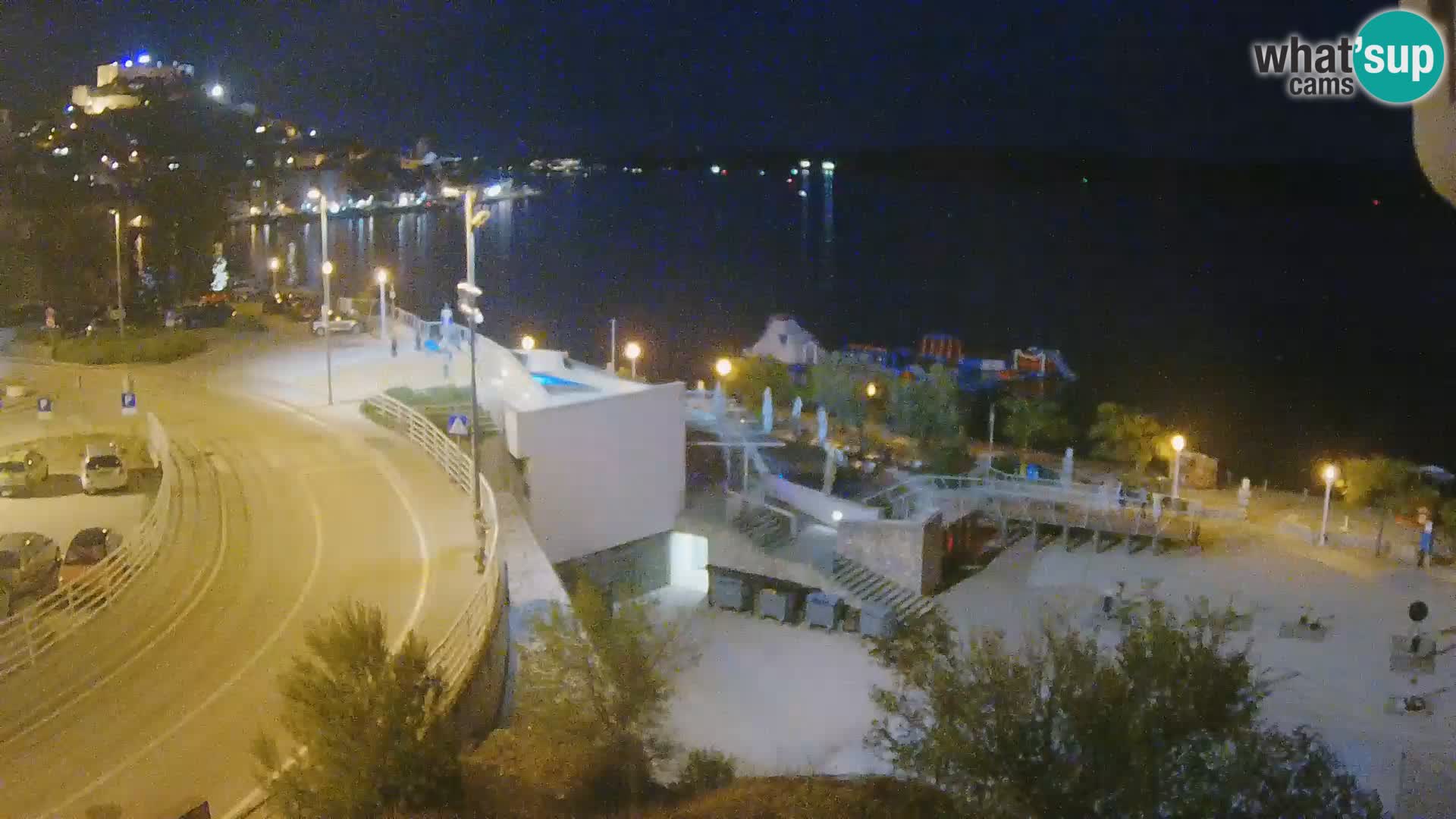 Web kamera Šibenik plaža Banj