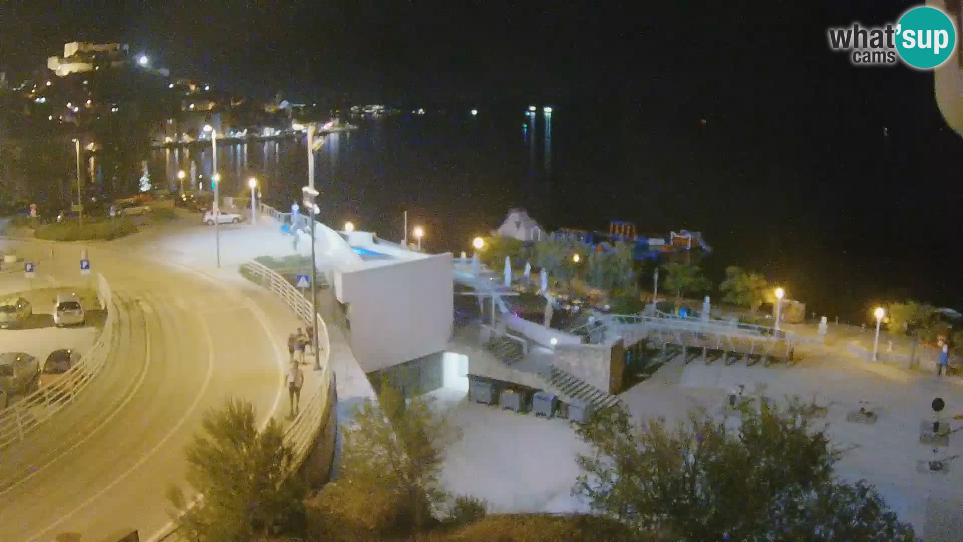 Šibenik webcam Beach Banj