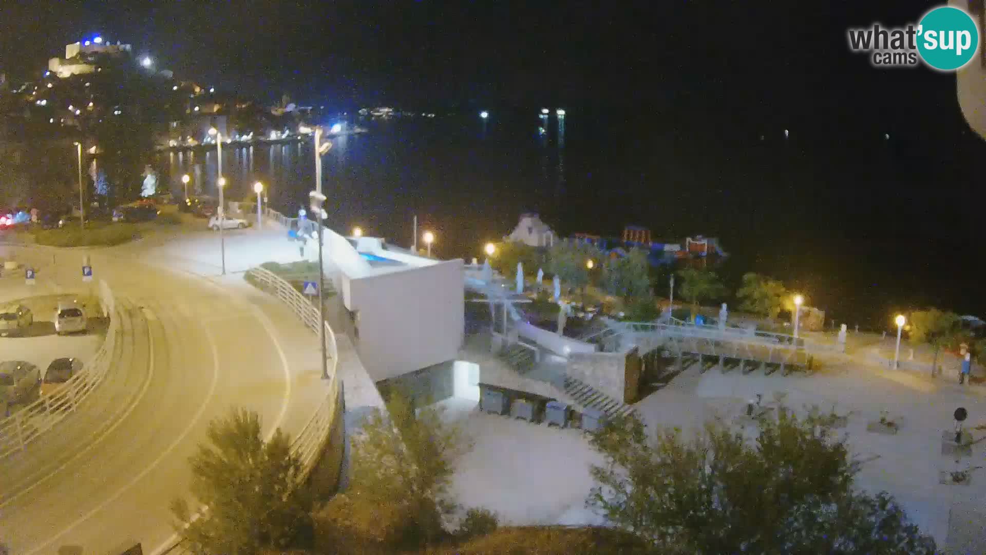 Livecam Sibenico spiaggia Banj