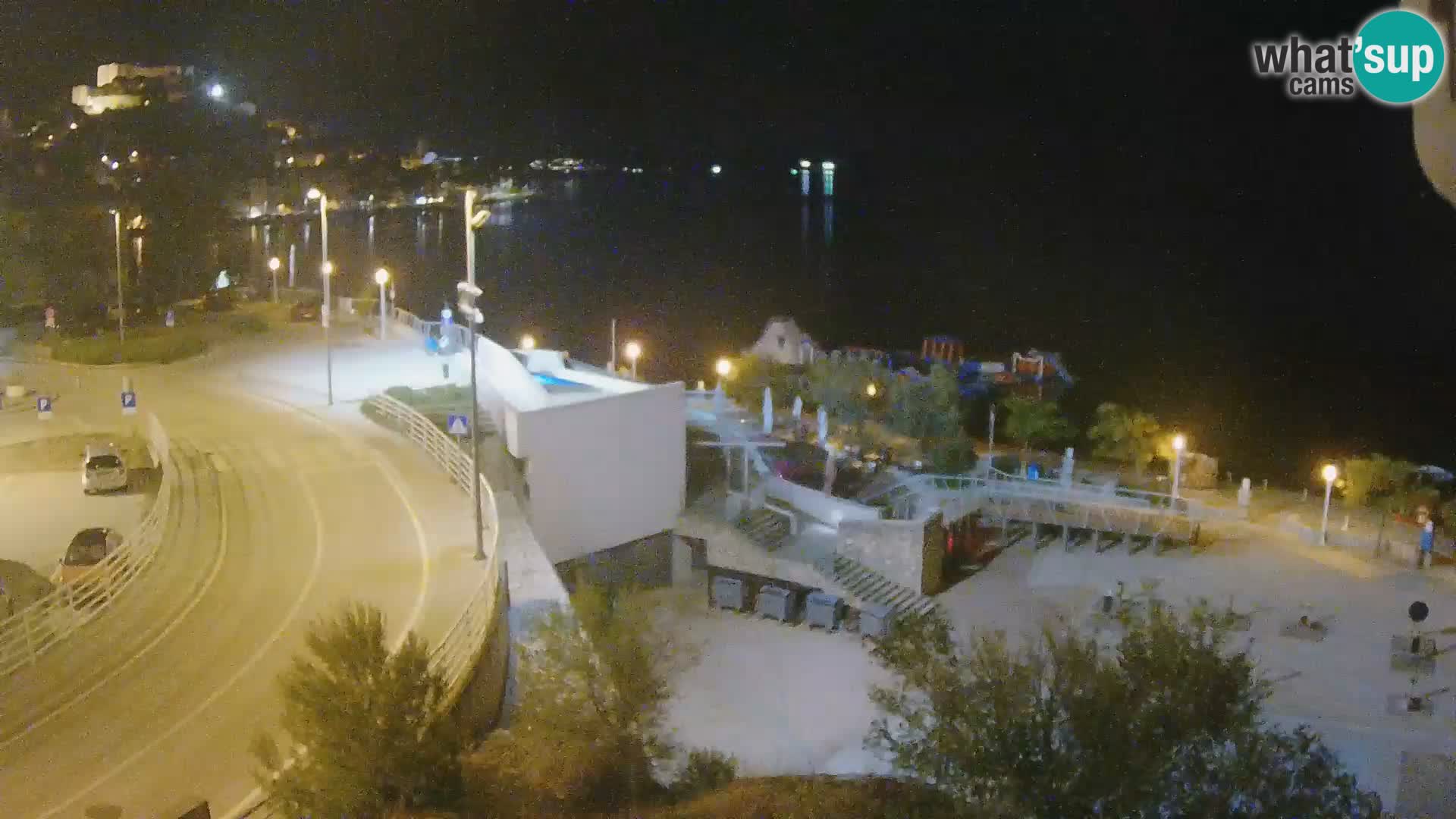 Live Cam Šibenik plage Banj