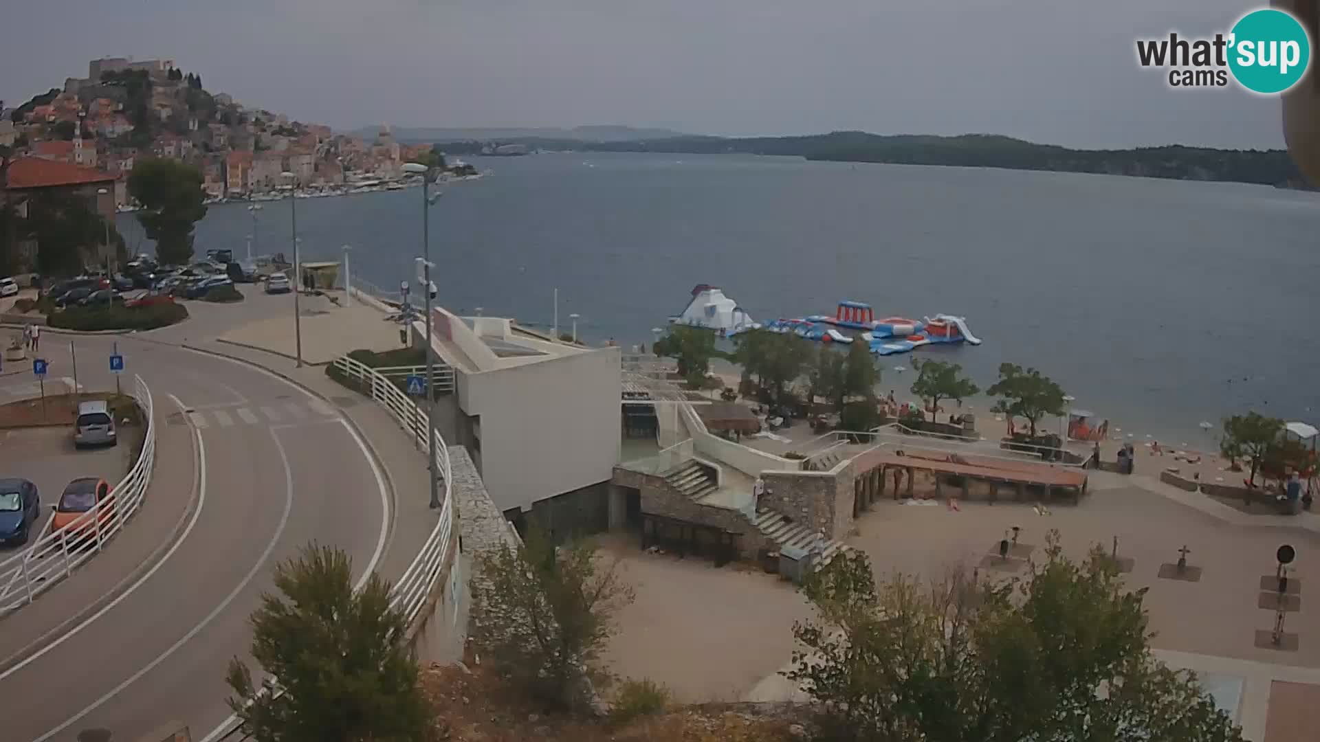 Livecam Sibenico spiaggia Banj