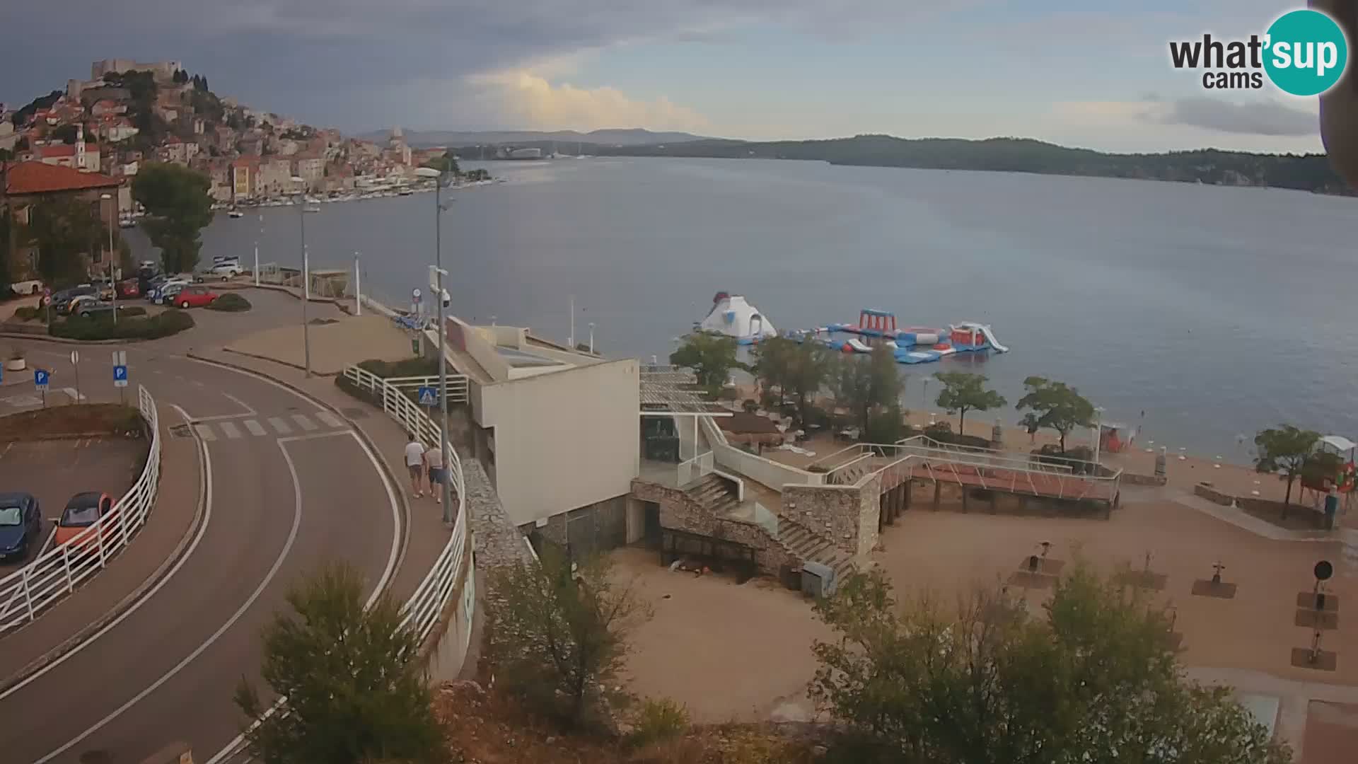 Webcam Šibenik Strand Banj