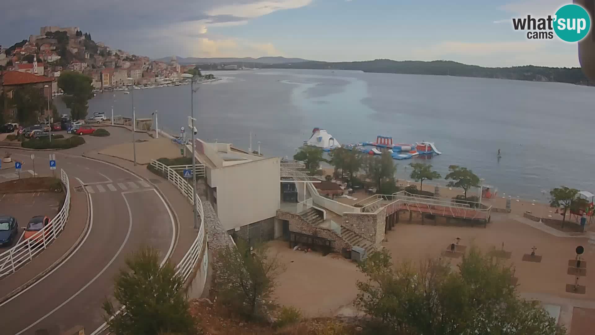 Livecam Sibenico spiaggia Banj