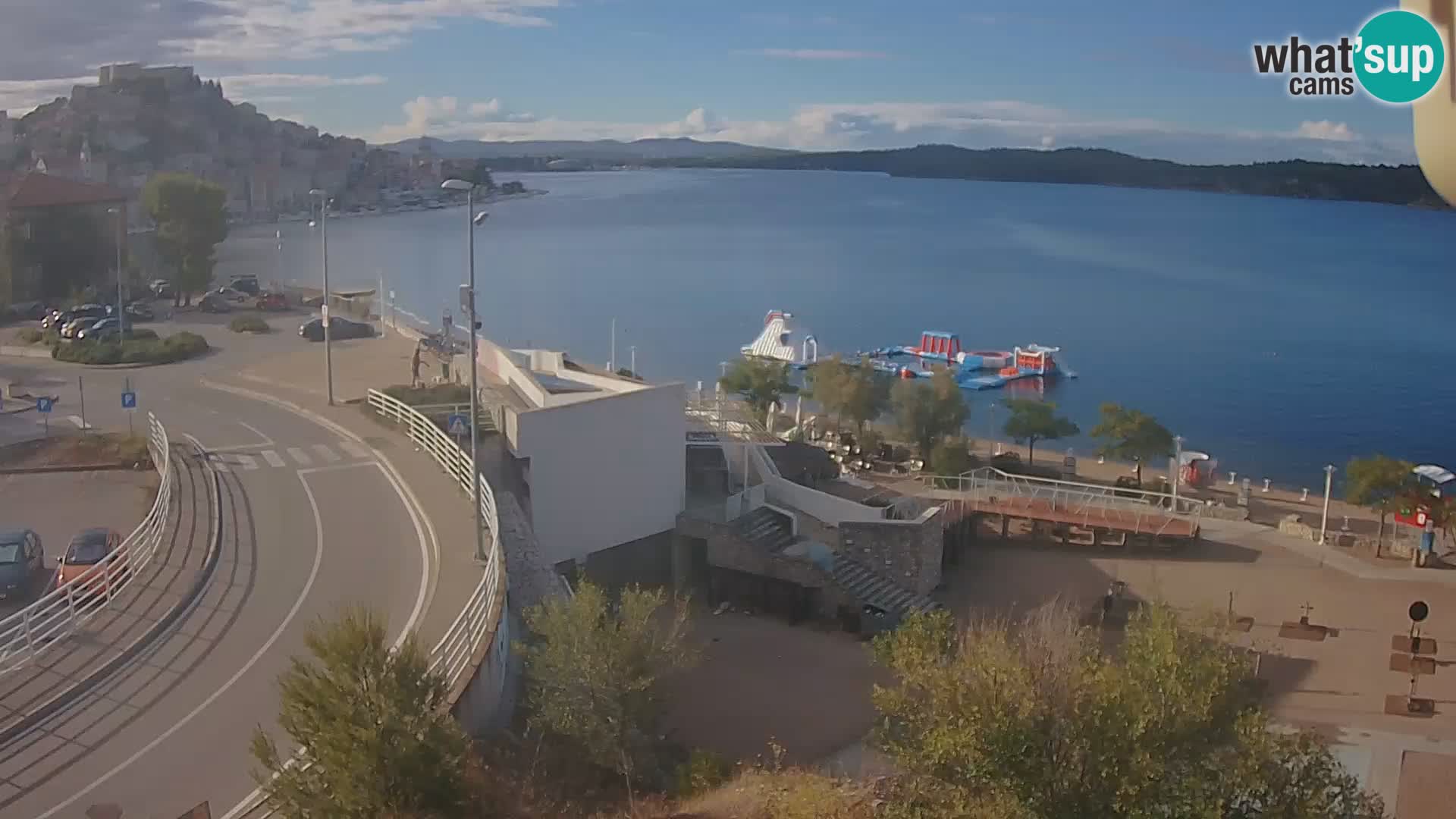 Šibenik webcam Beach Banj