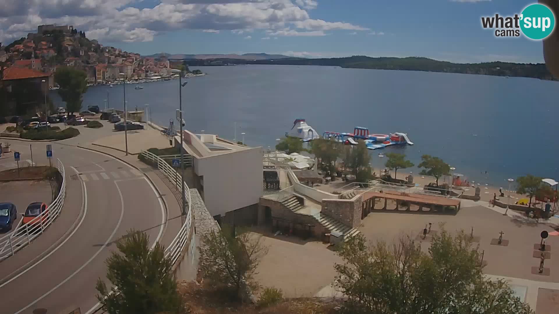 Kamera v živo Šibenik plaža Banj