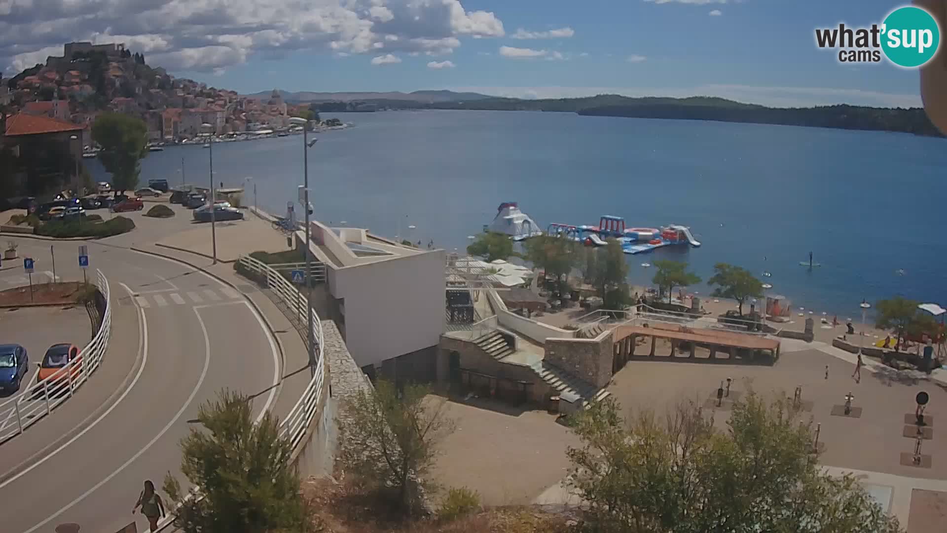 Livecam Sibenico spiaggia Banj