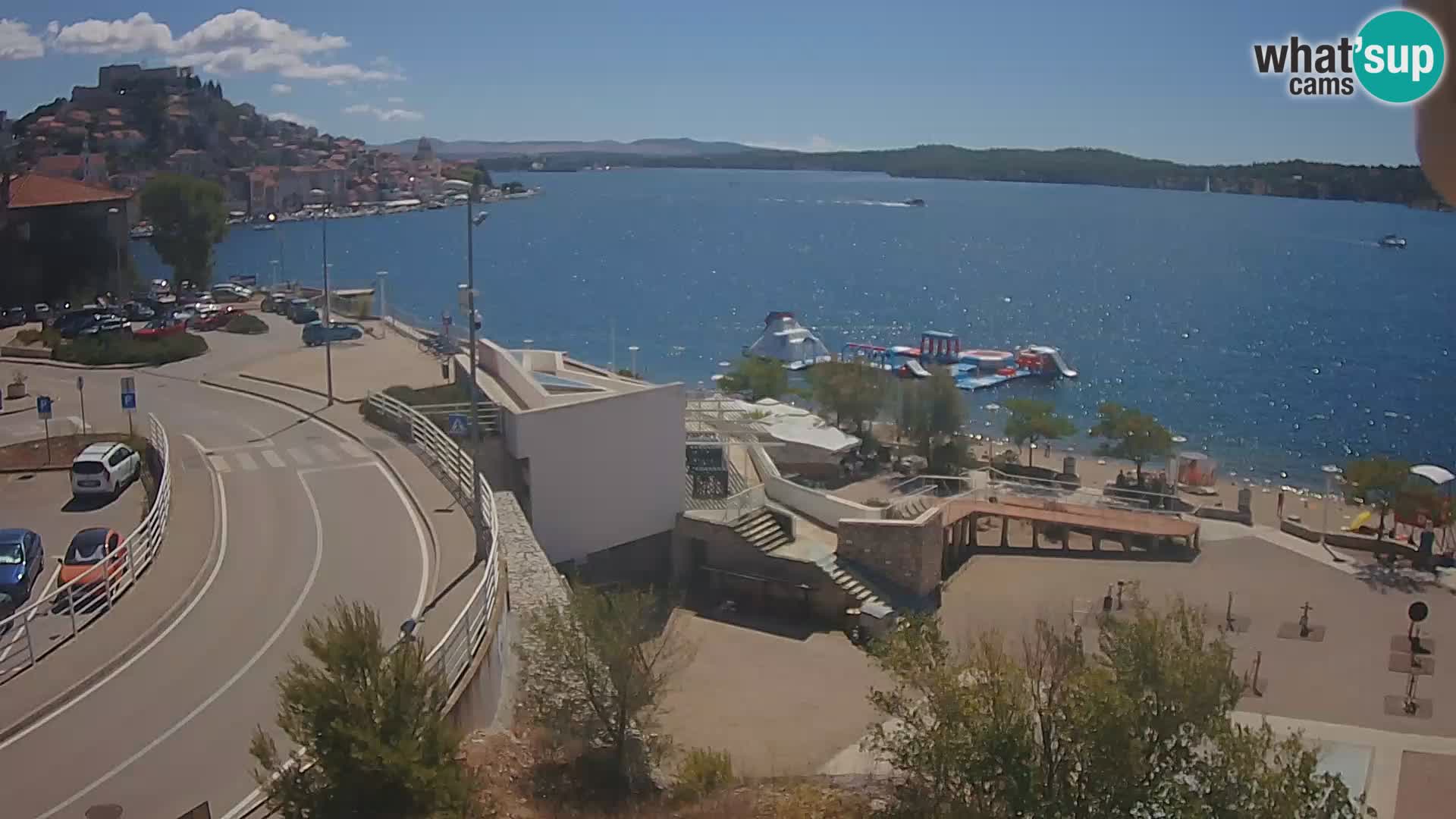 Livecam Sibenico spiaggia Banj