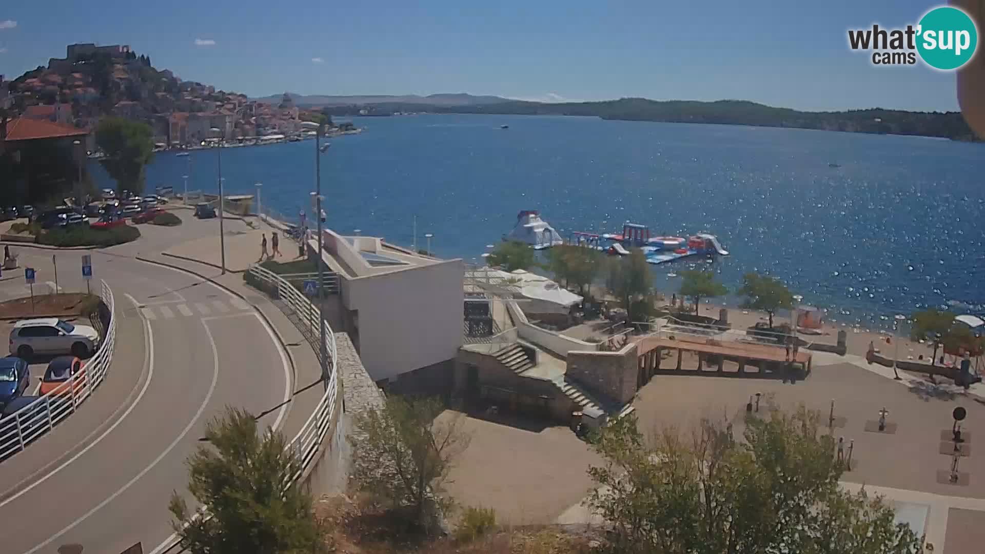 Kamera v živo Šibenik plaža Banj