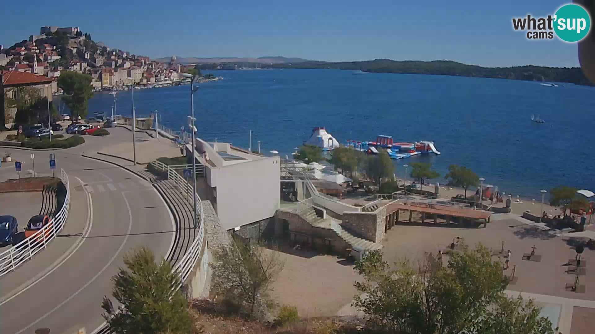 Livecam Sibenico spiaggia Banj