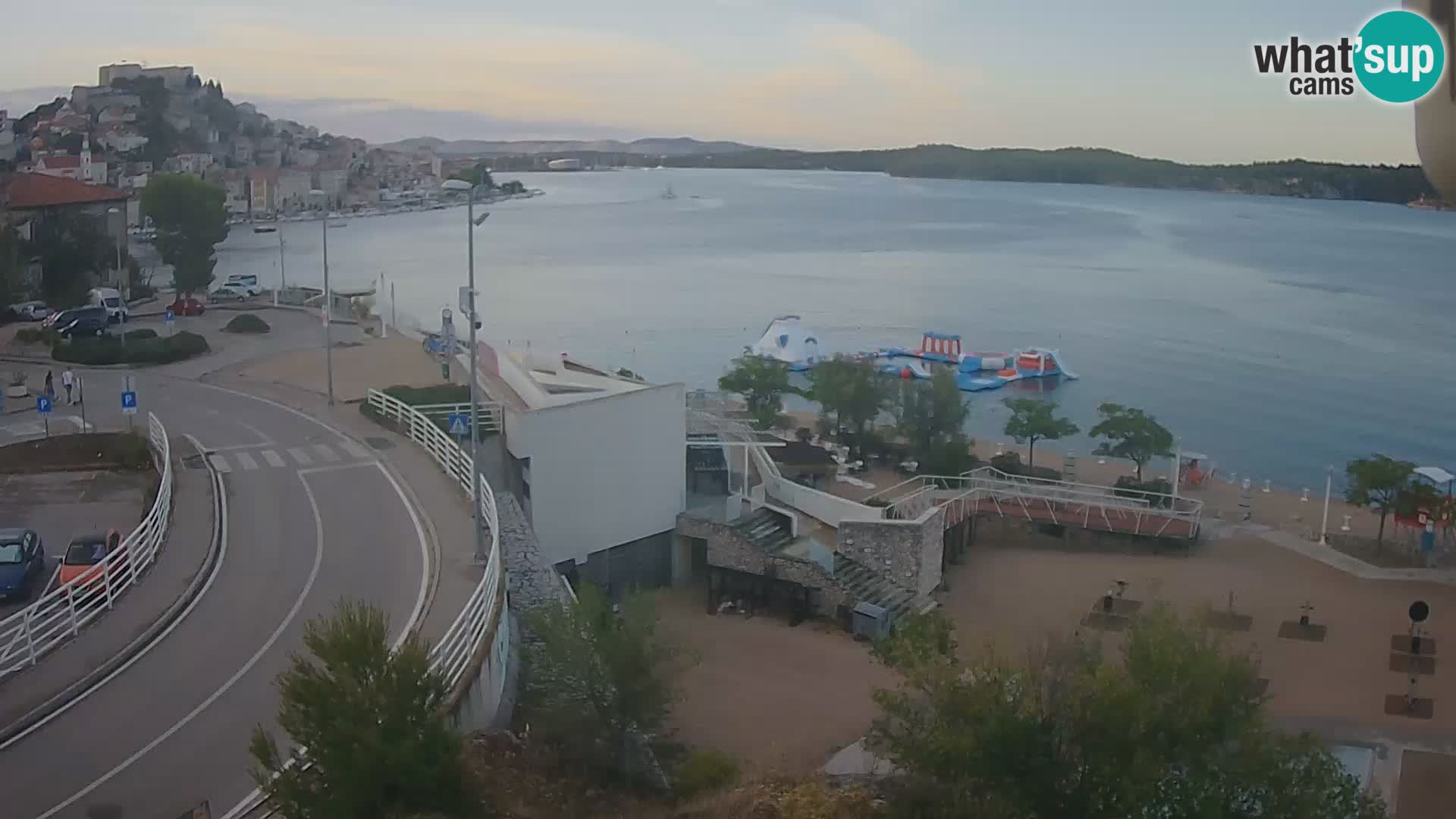 Web kamera Šibenik plaža Banj