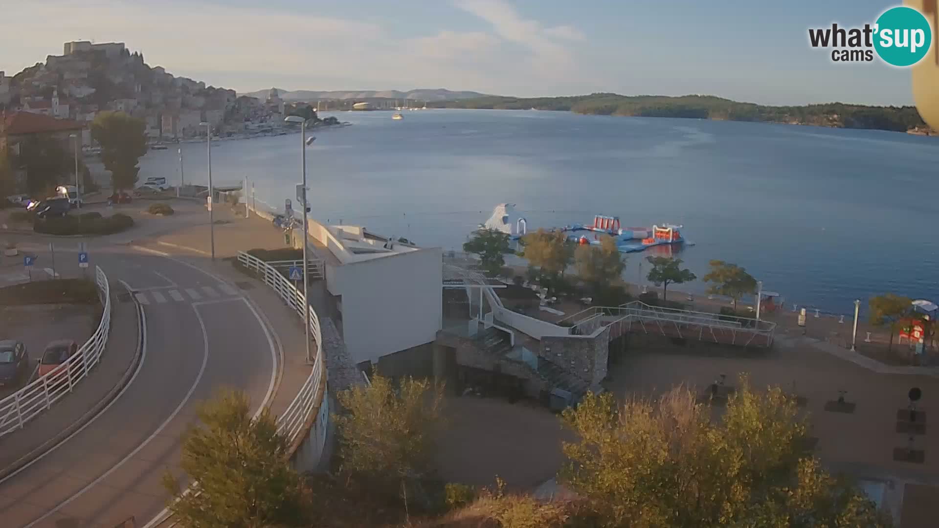 Šibenik webcam Beach Banj