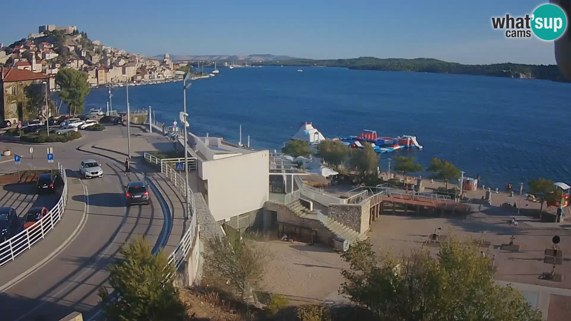 Livecam Sibenico spiaggia Banj