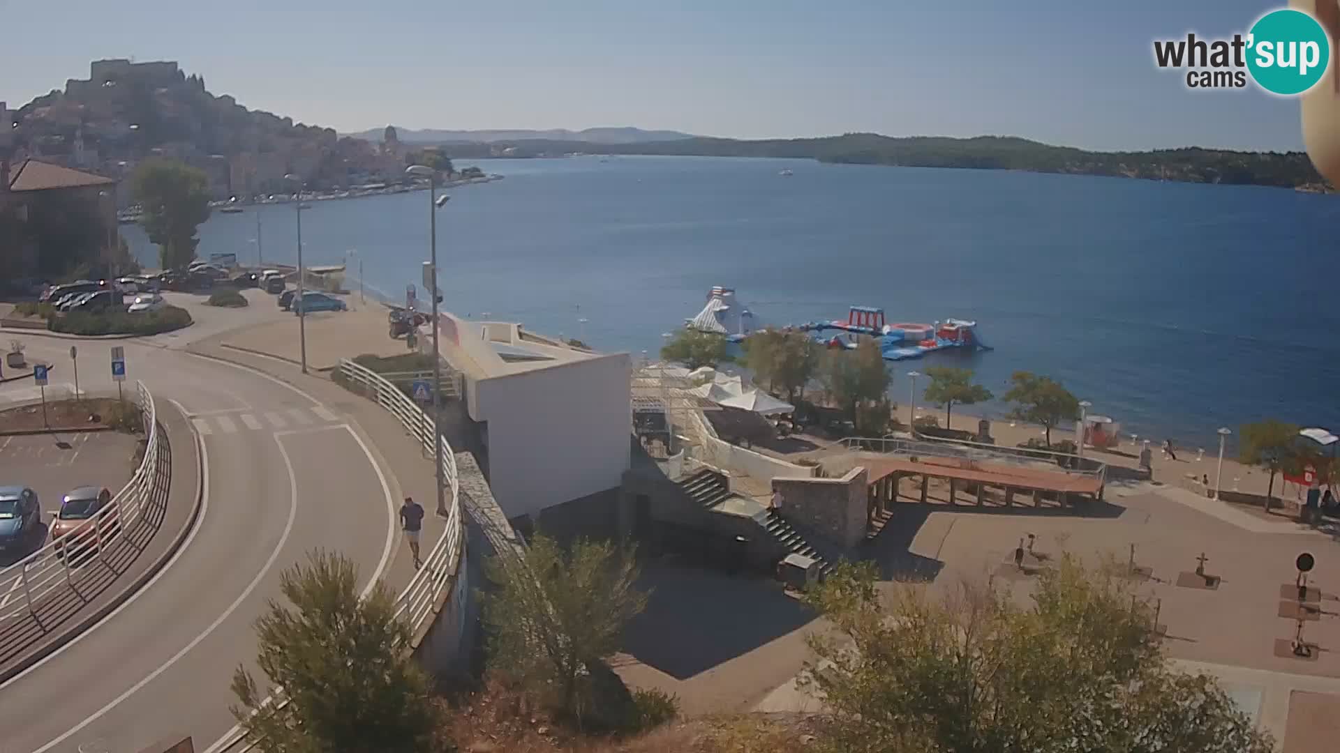 Live Cam Šibenik plage Banj