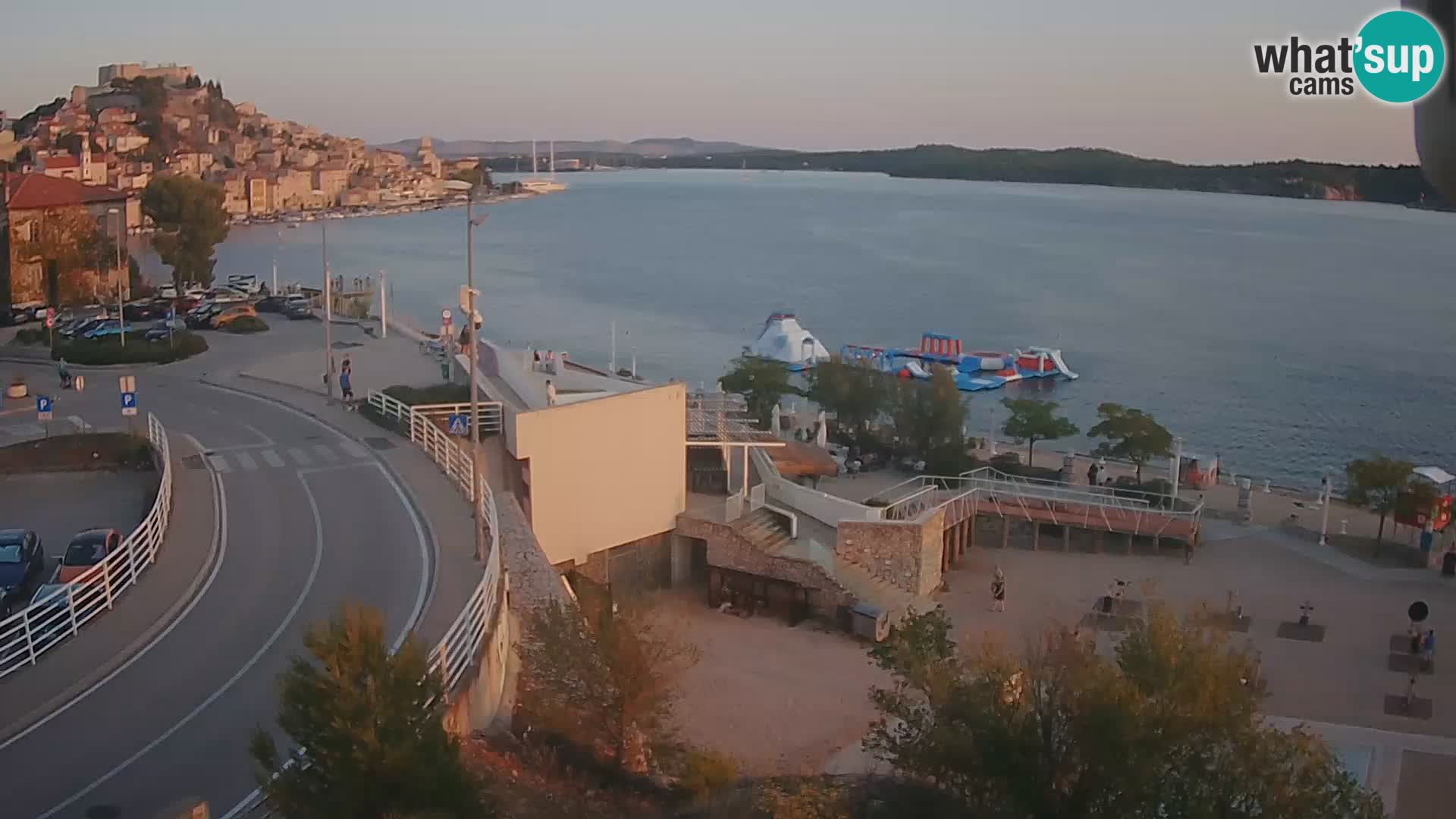 Web kamera Šibenik plaža Banj