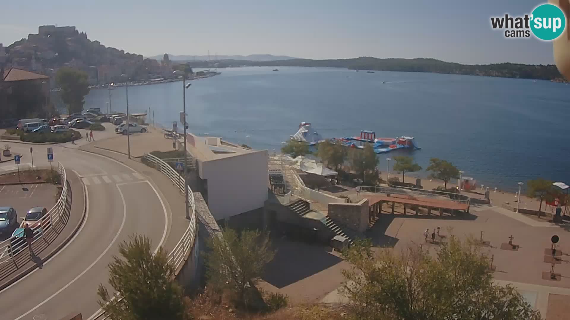 Šibenik webcam Beach Banj
