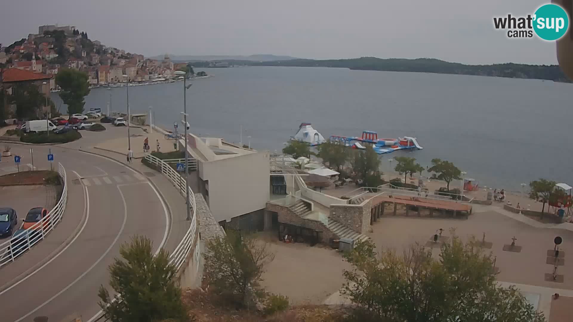 Livecam Sibenico spiaggia Banj