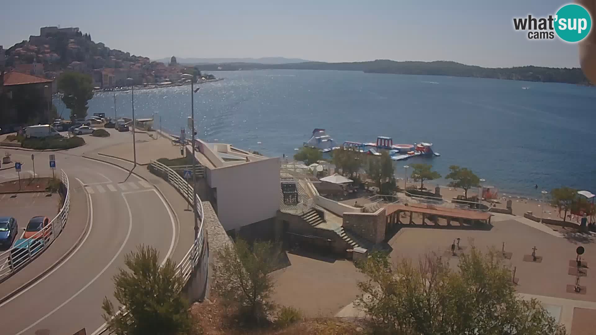 Šibenik webcam Beach Banj