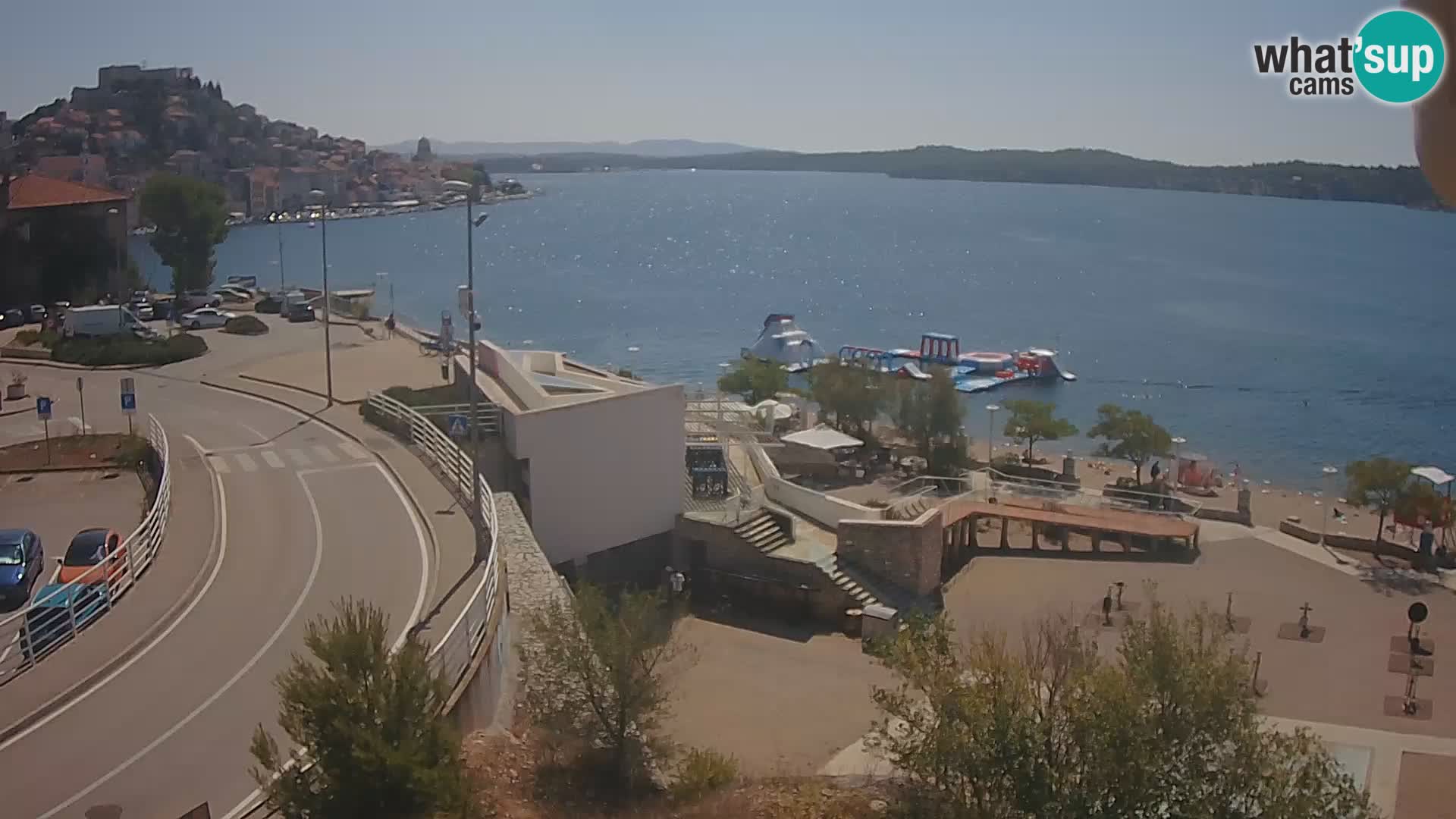 Šibenik webcam Beach Banj