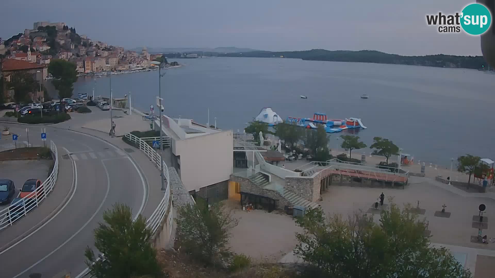 Šibenik webcam Beach Banj