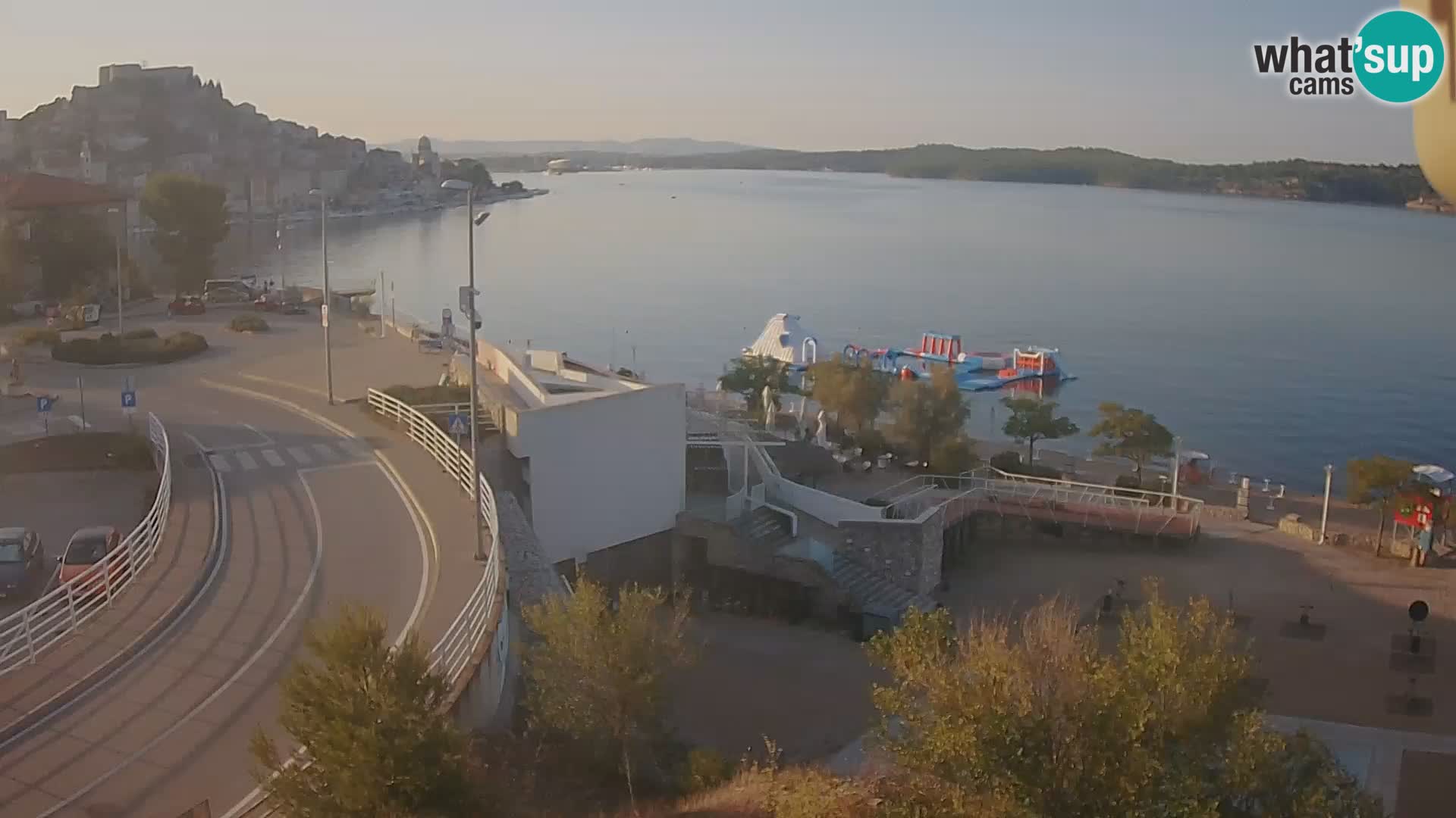 Šibenik webcam Beach Banj