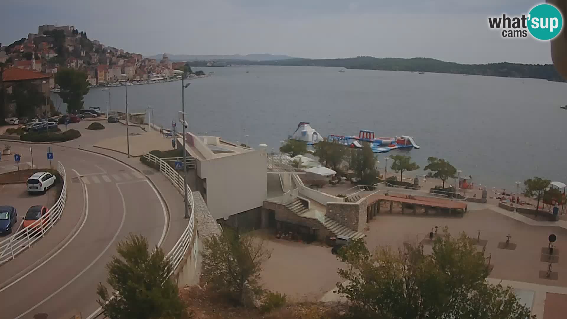 Šibenik webcam Beach Banj