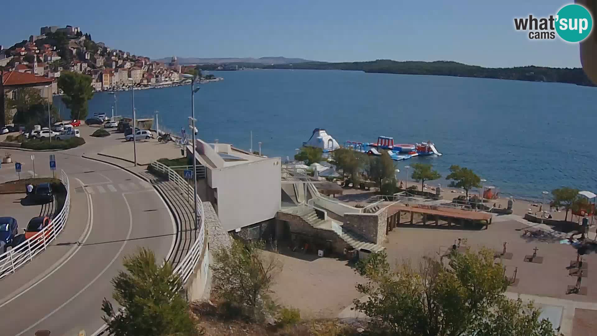 Kamera v živo Šibenik plaža Banj