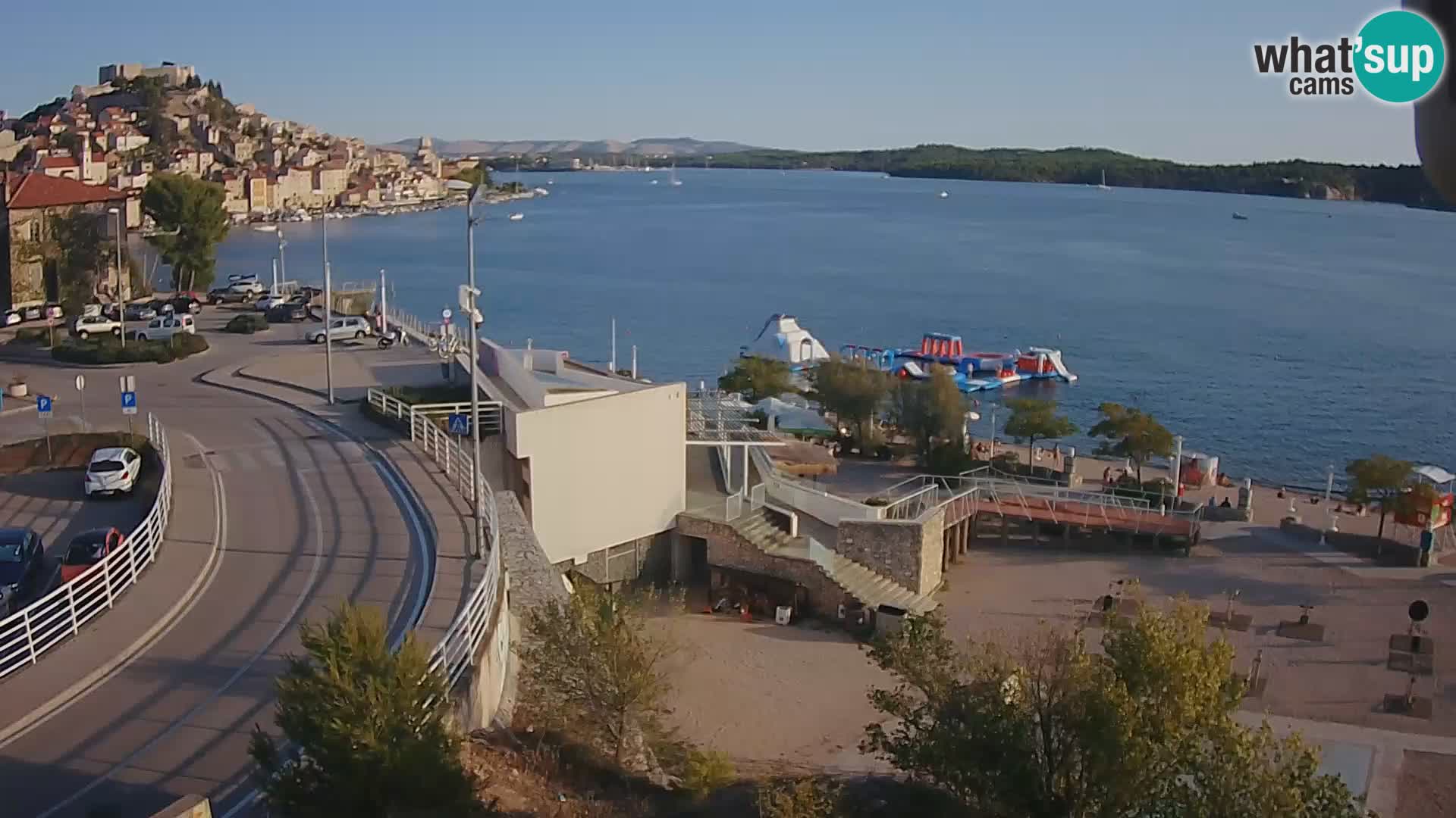 Kamera v živo Šibenik plaža Banj