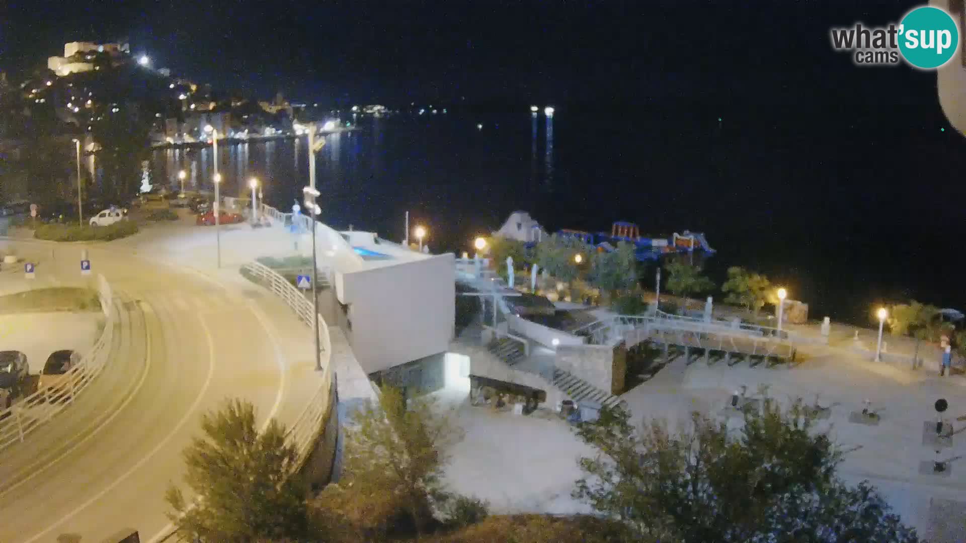 Šibenik webcam Beach Banj