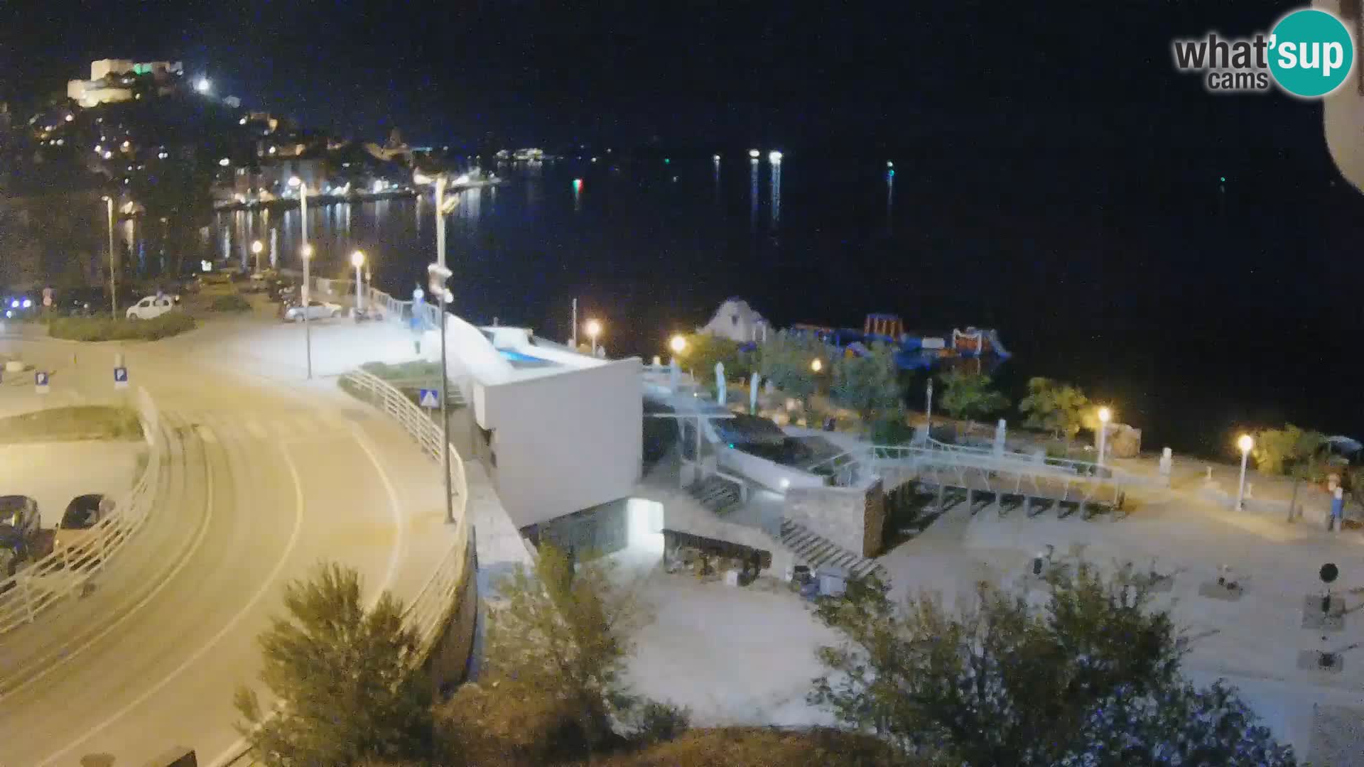 Livecam Sibenico spiaggia Banj
