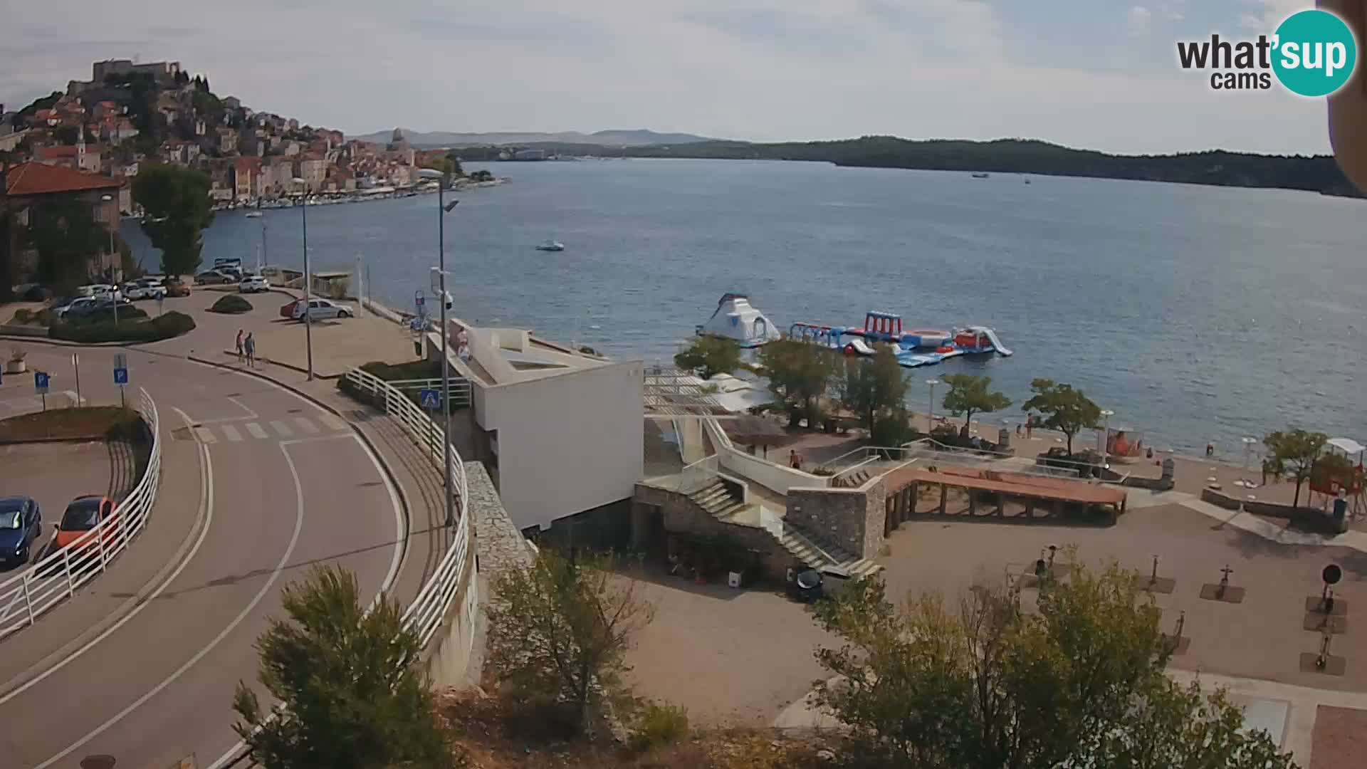 Web kamera Šibenik plaža Banj
