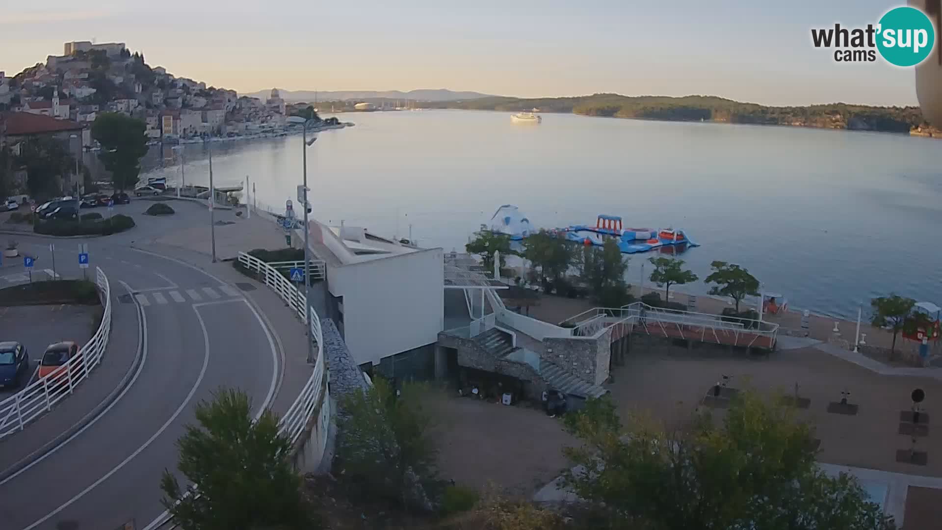 Šibenik webcam Beach Banj