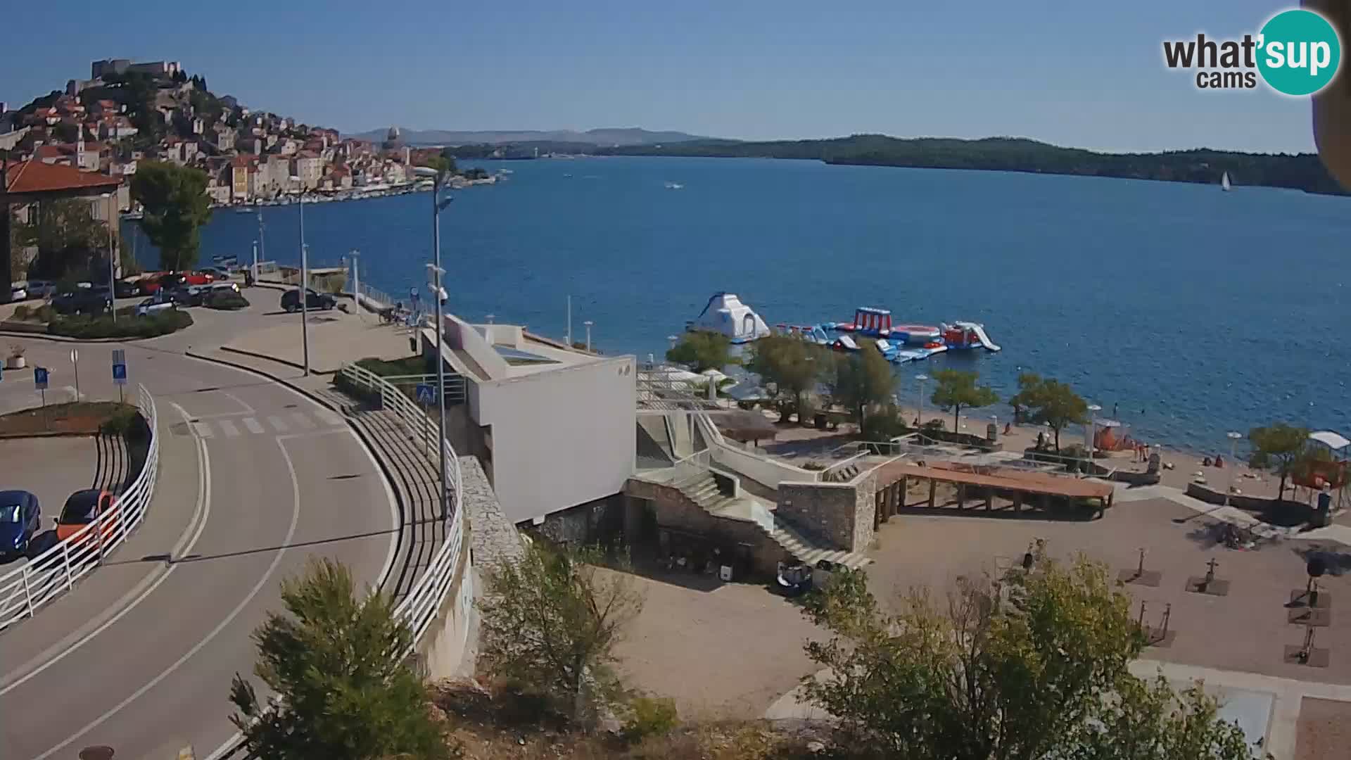 Web kamera Šibenik plaža Banj