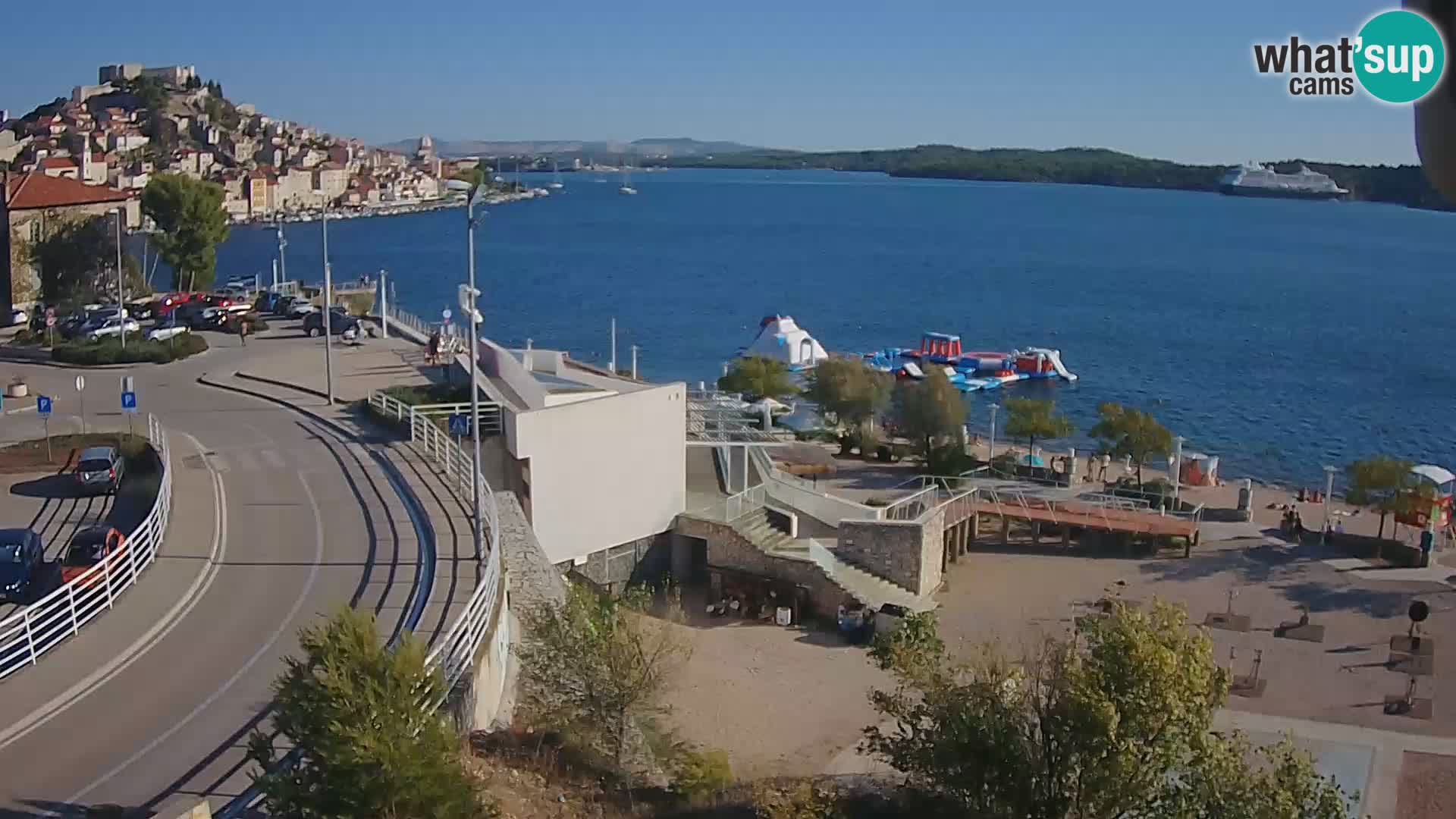 Web kamera Šibenik plaža Banj