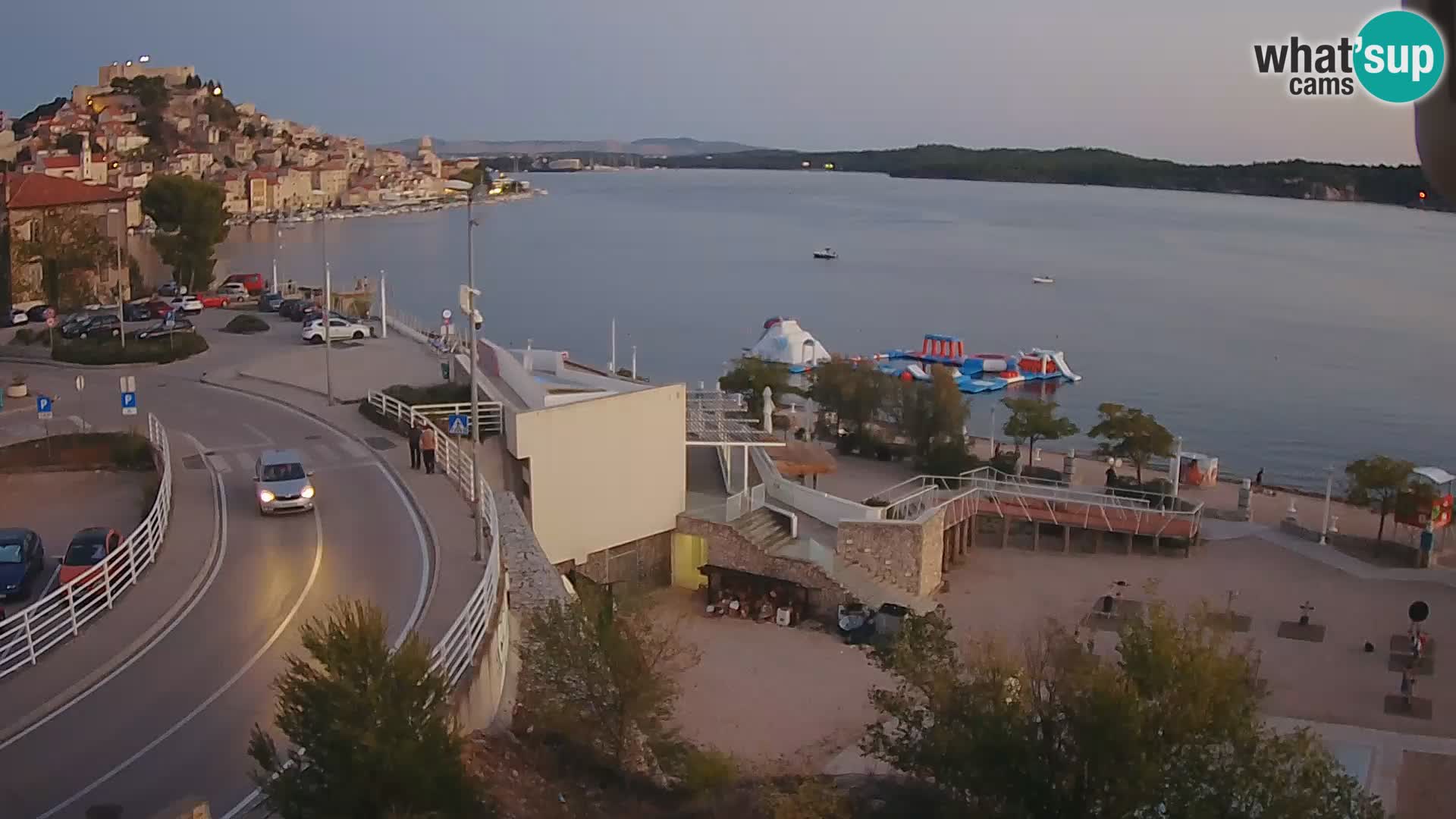 Kamera v živo Šibenik plaža Banj