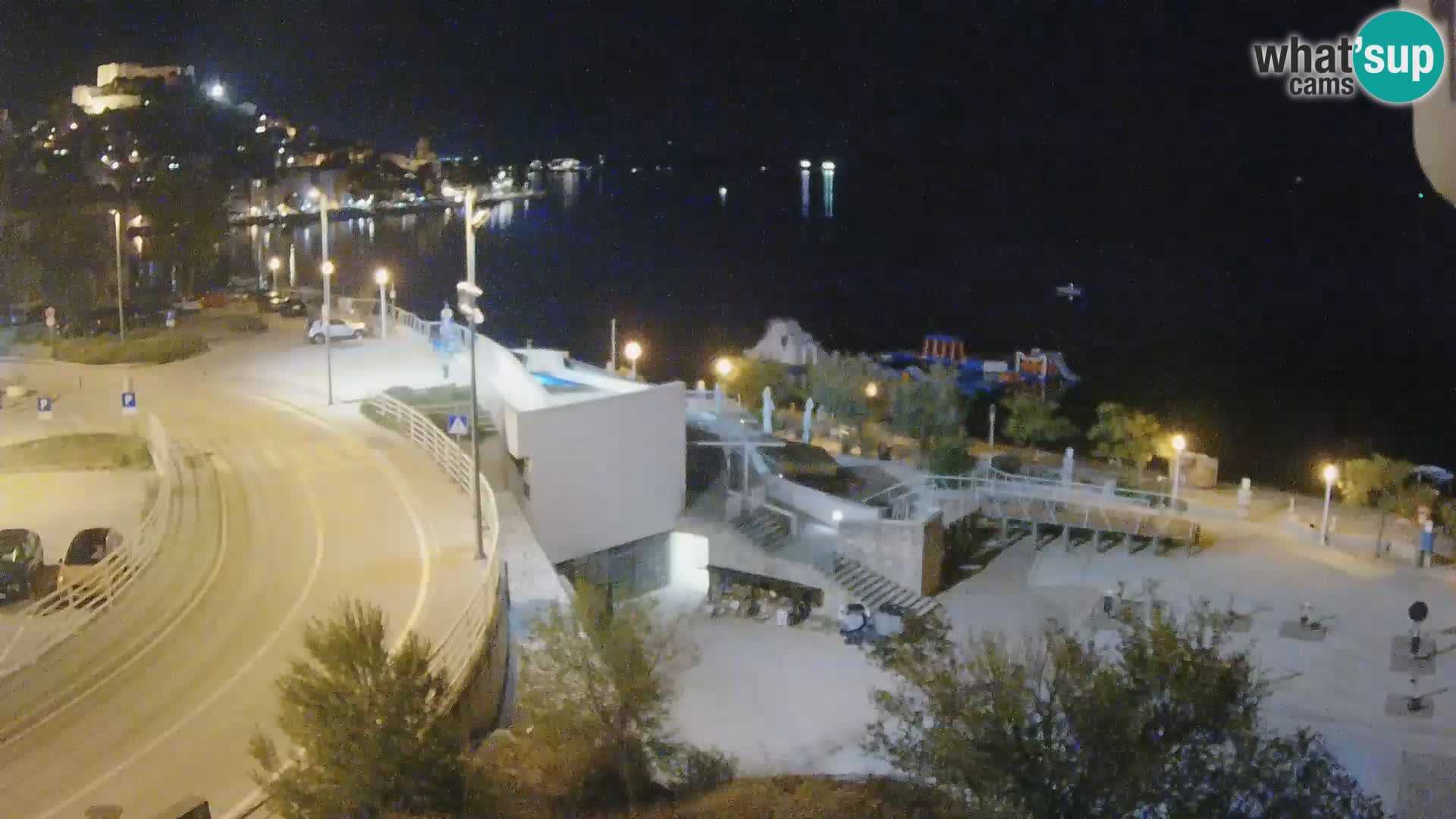 Livecam Sibenico spiaggia Banj