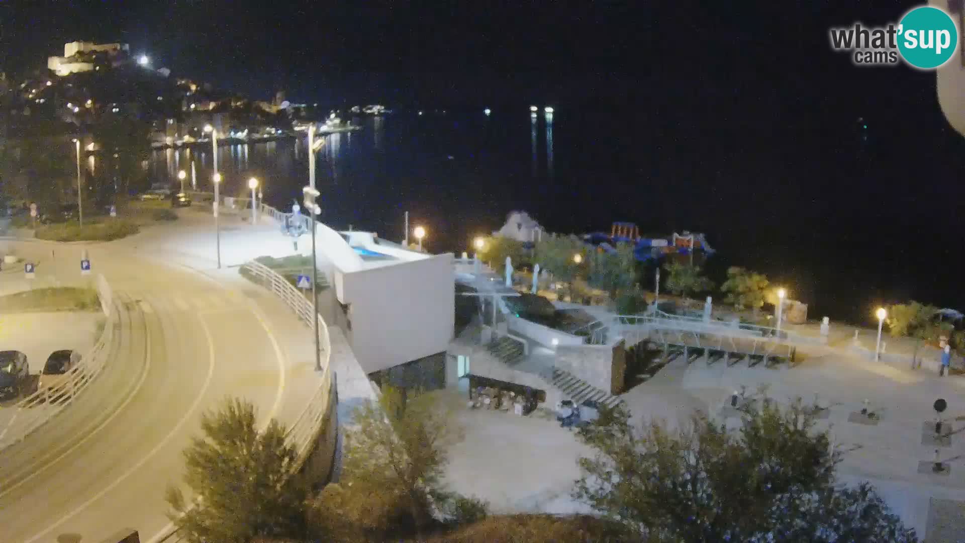 Web kamera Šibenik plaža Banj