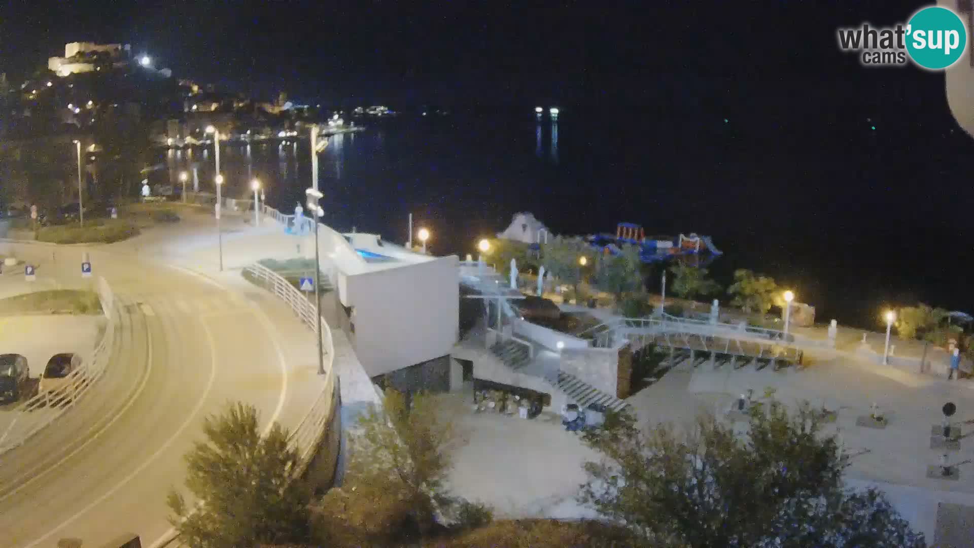 Livecam Sibenico spiaggia Banj