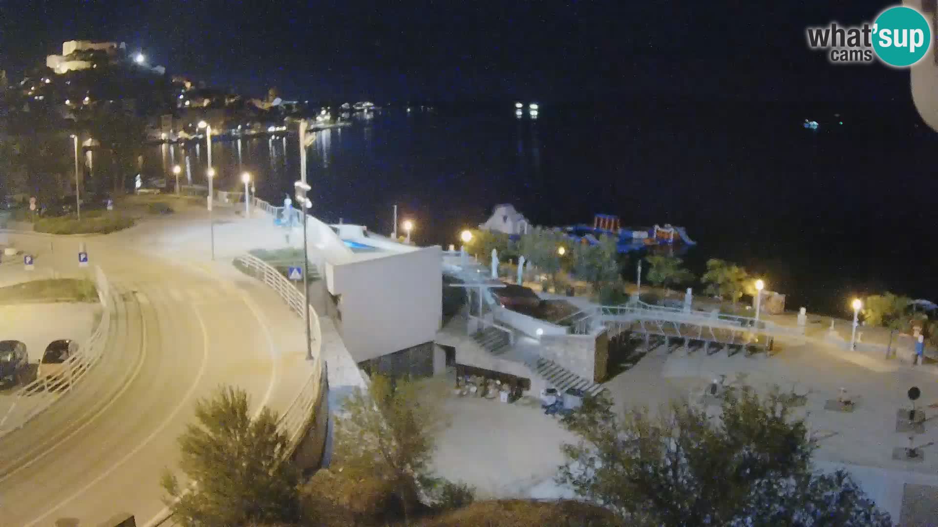Live Cam Šibenik plage Banj