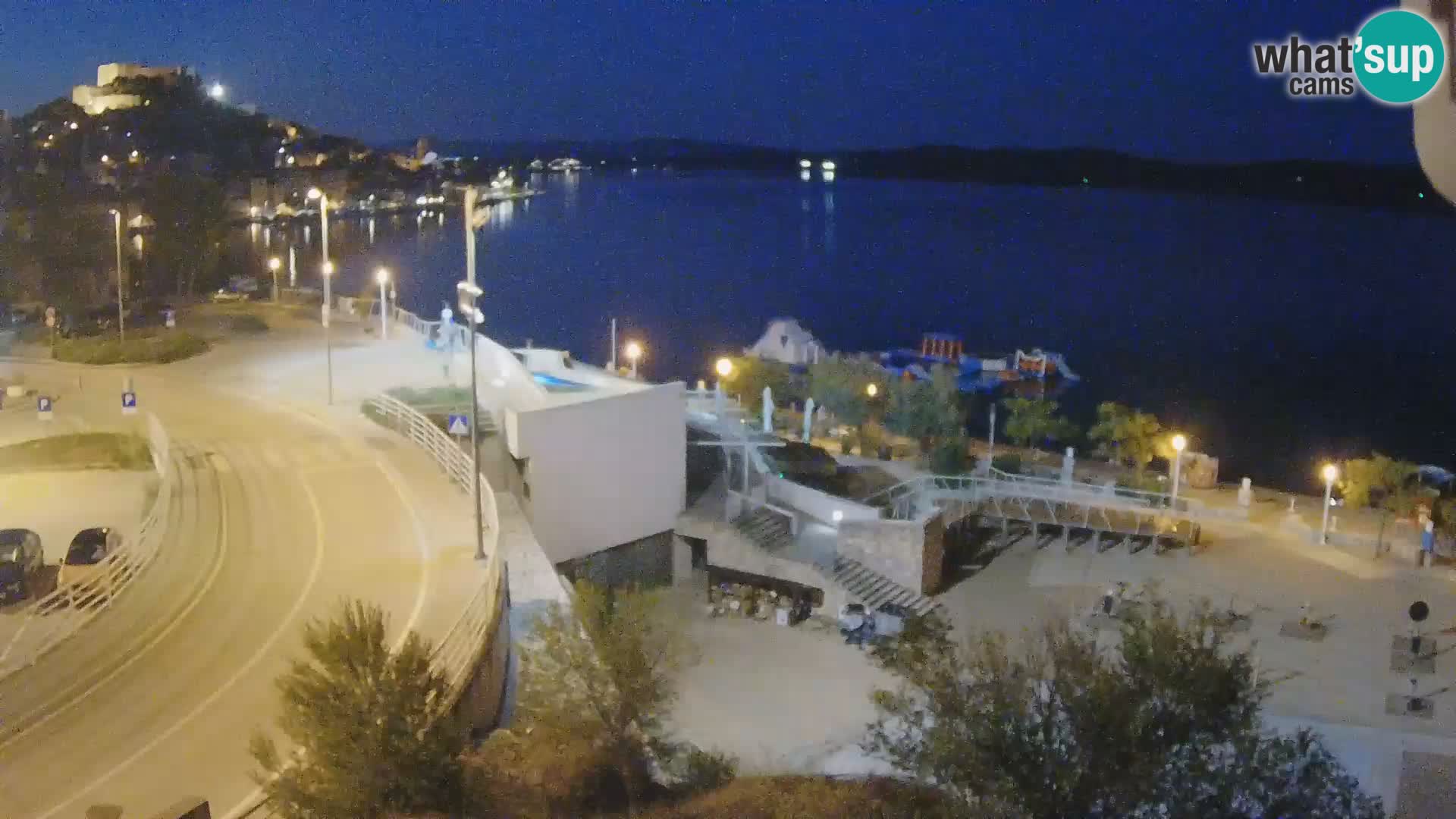 Kamera v živo Šibenik plaža Banj