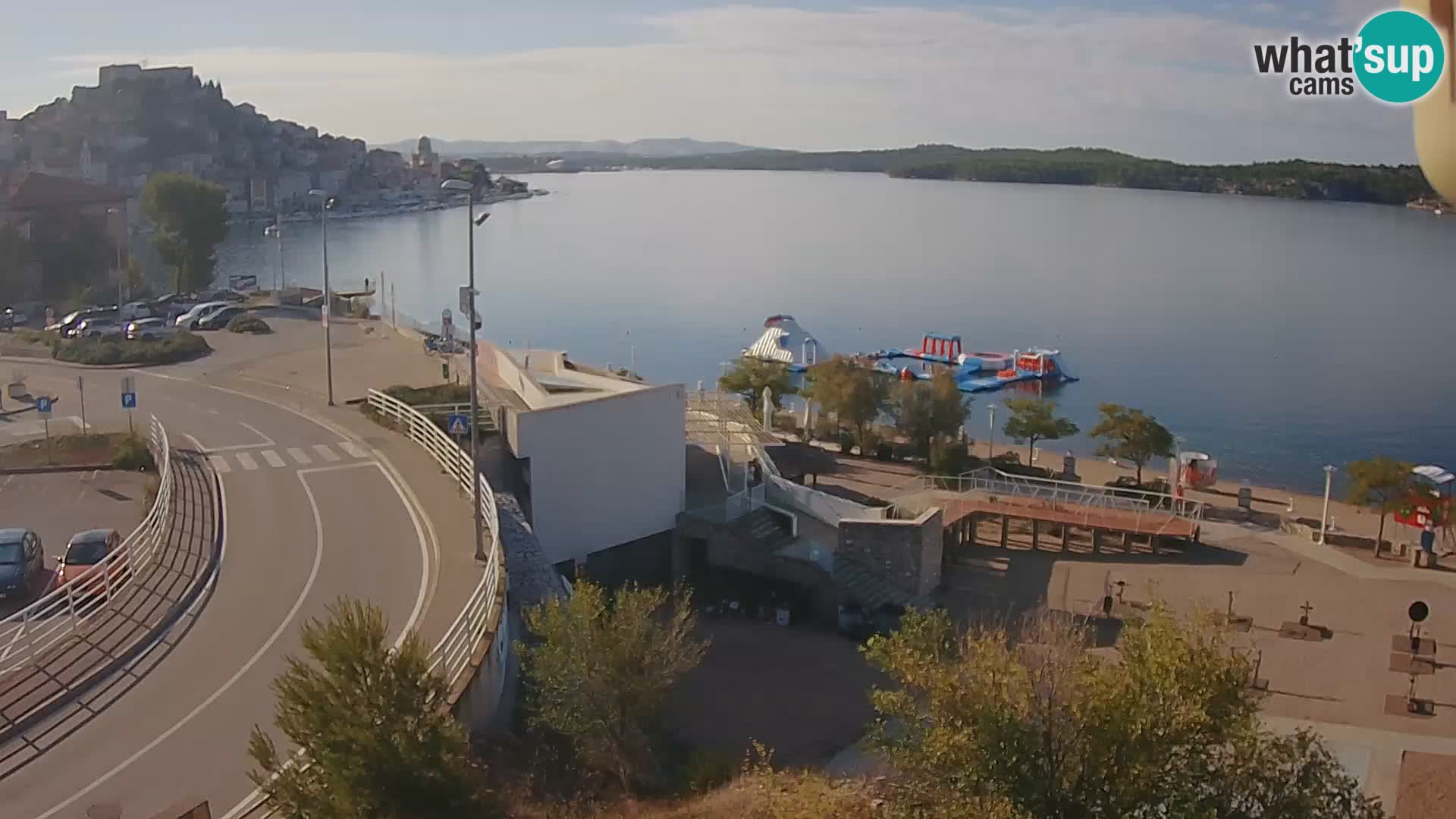 Livecam Sibenico spiaggia Banj