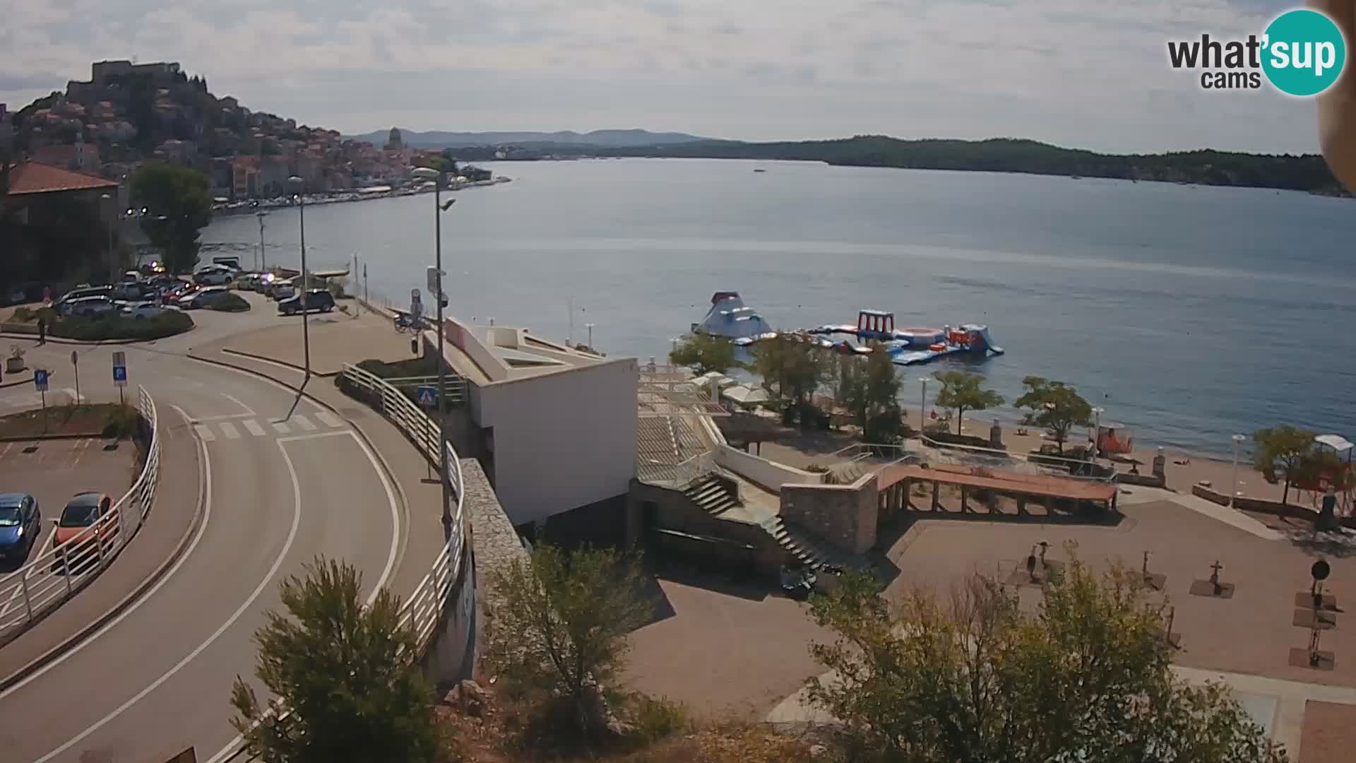 Šibenik webcam Beach Banj