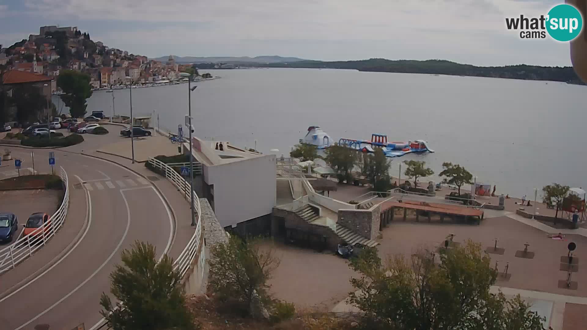 Šibenik webcam Beach Banj