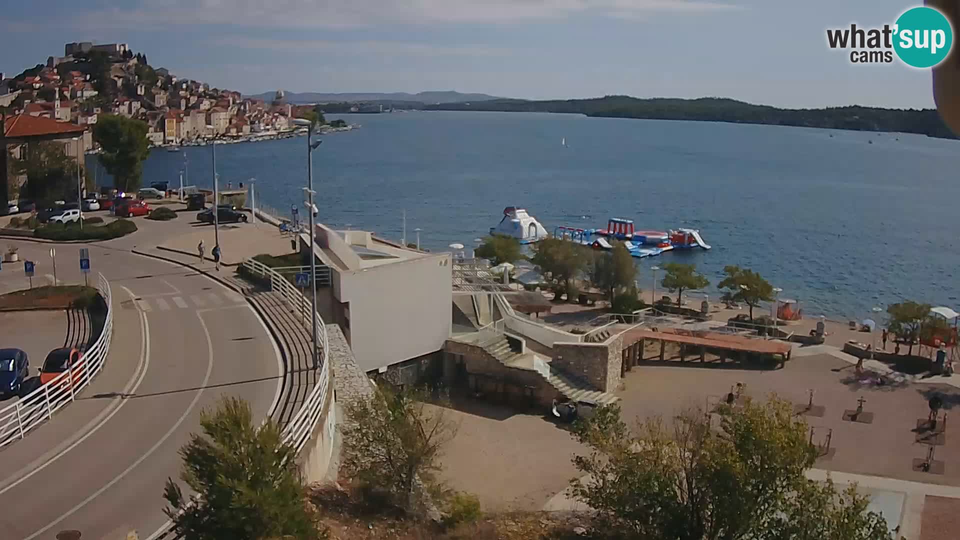 Kamera v živo Šibenik plaža Banj