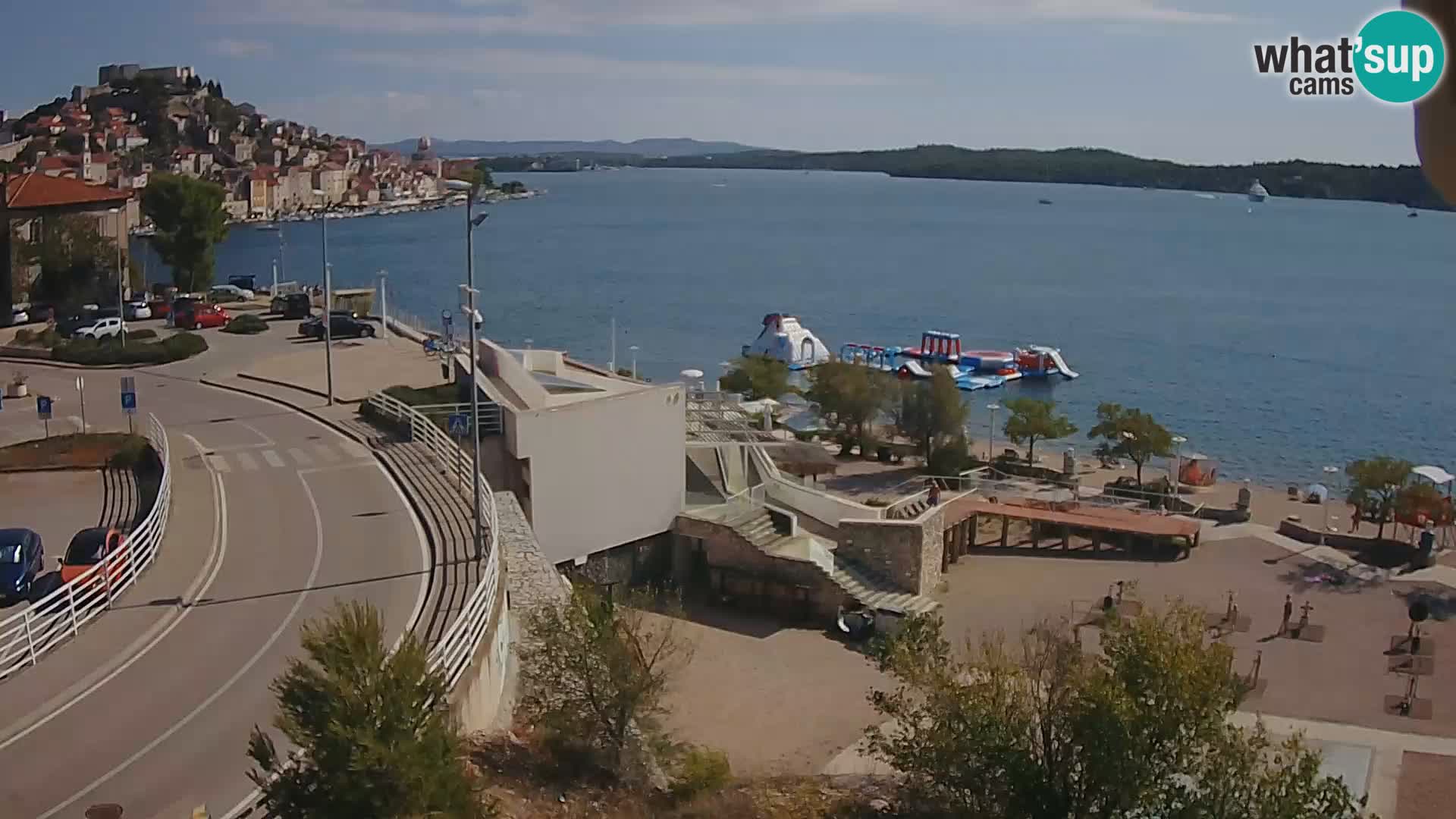 Livecam Sibenico spiaggia Banj