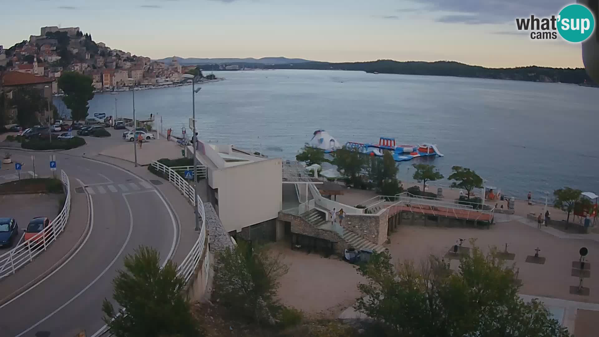 Livecam Sibenico spiaggia Banj