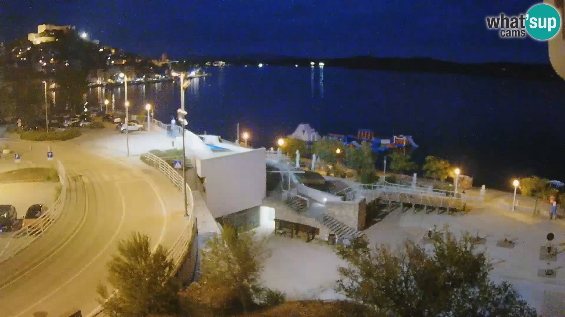 Web kamera Šibenik plaža Banj