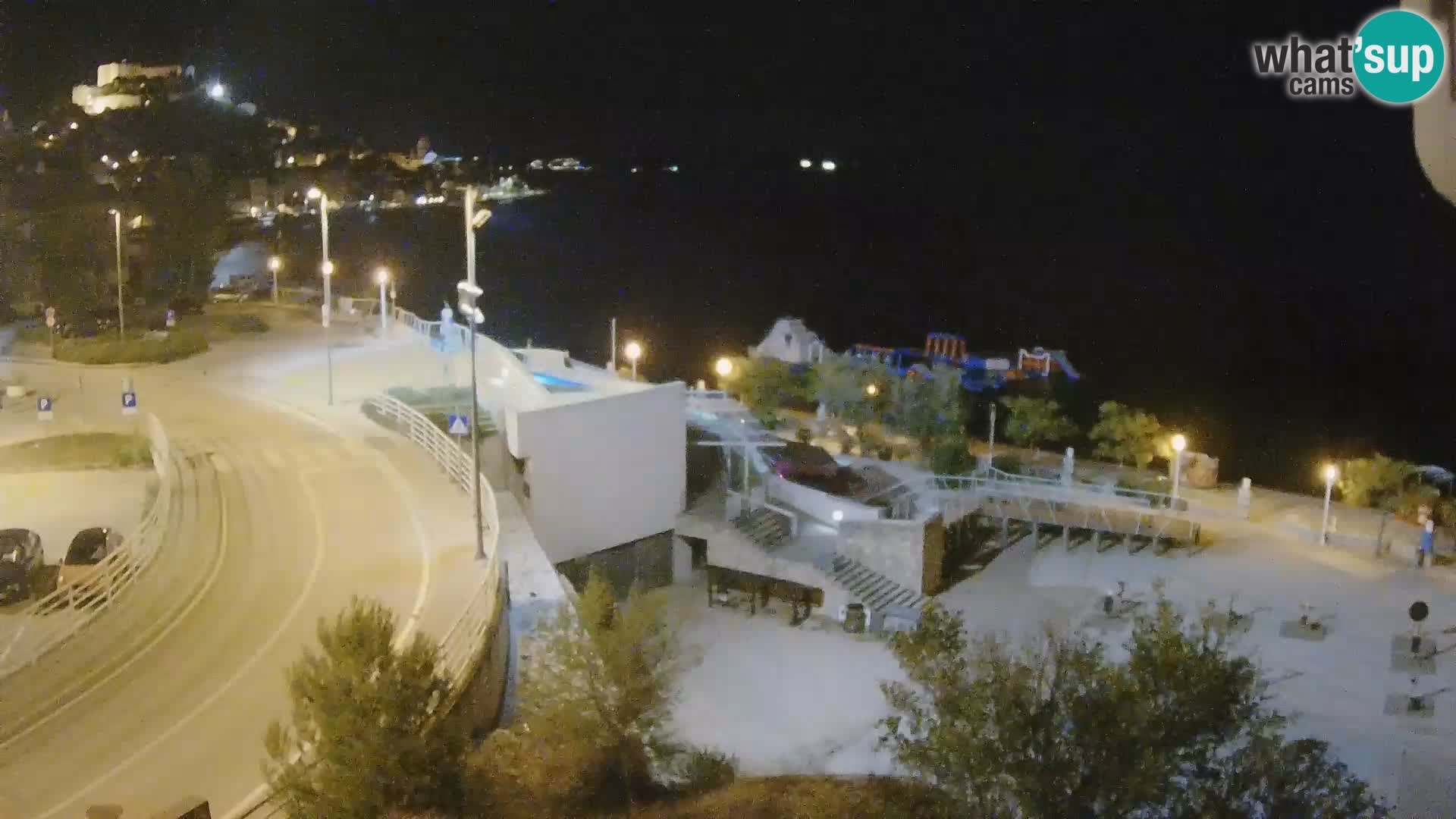 Livecam Sibenico spiaggia Banj