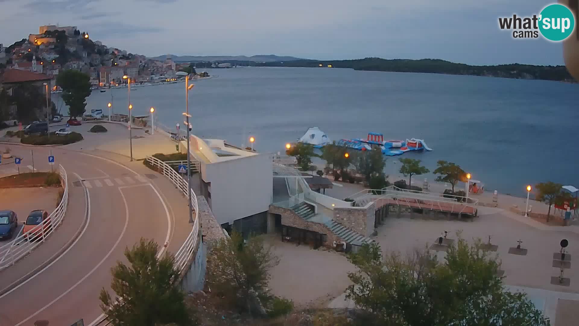 Web kamera Šibenik plaža Banj