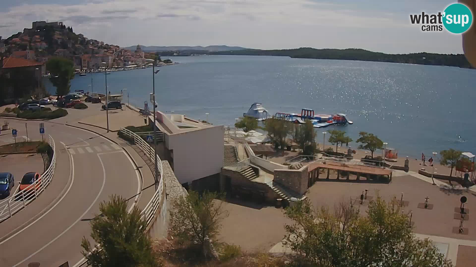 Livecam Sibenico spiaggia Banj